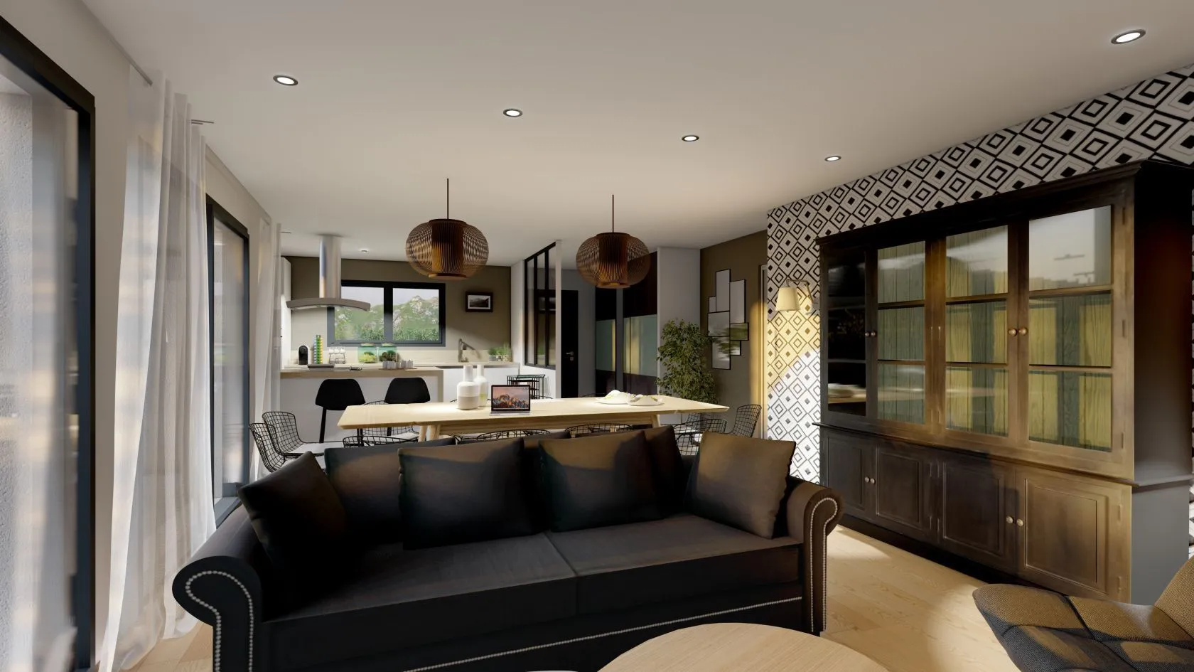 Maison neuve 116 m² à Baraqueville (12160)