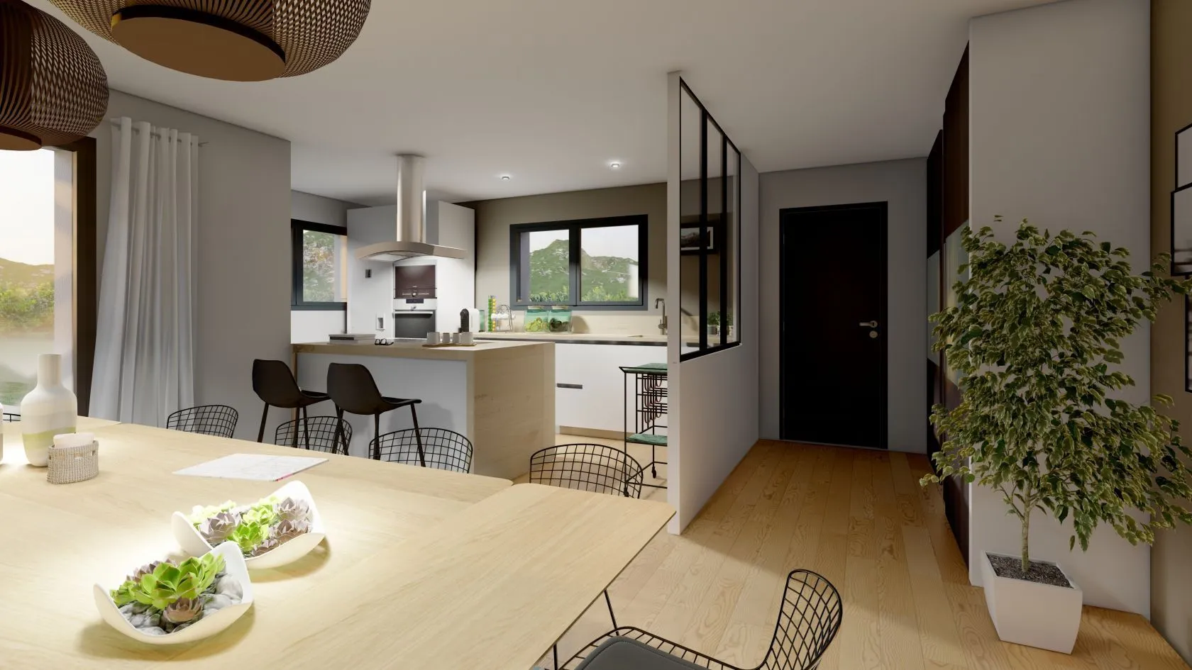 Maison neuve 116 m² à Baraqueville (12160)