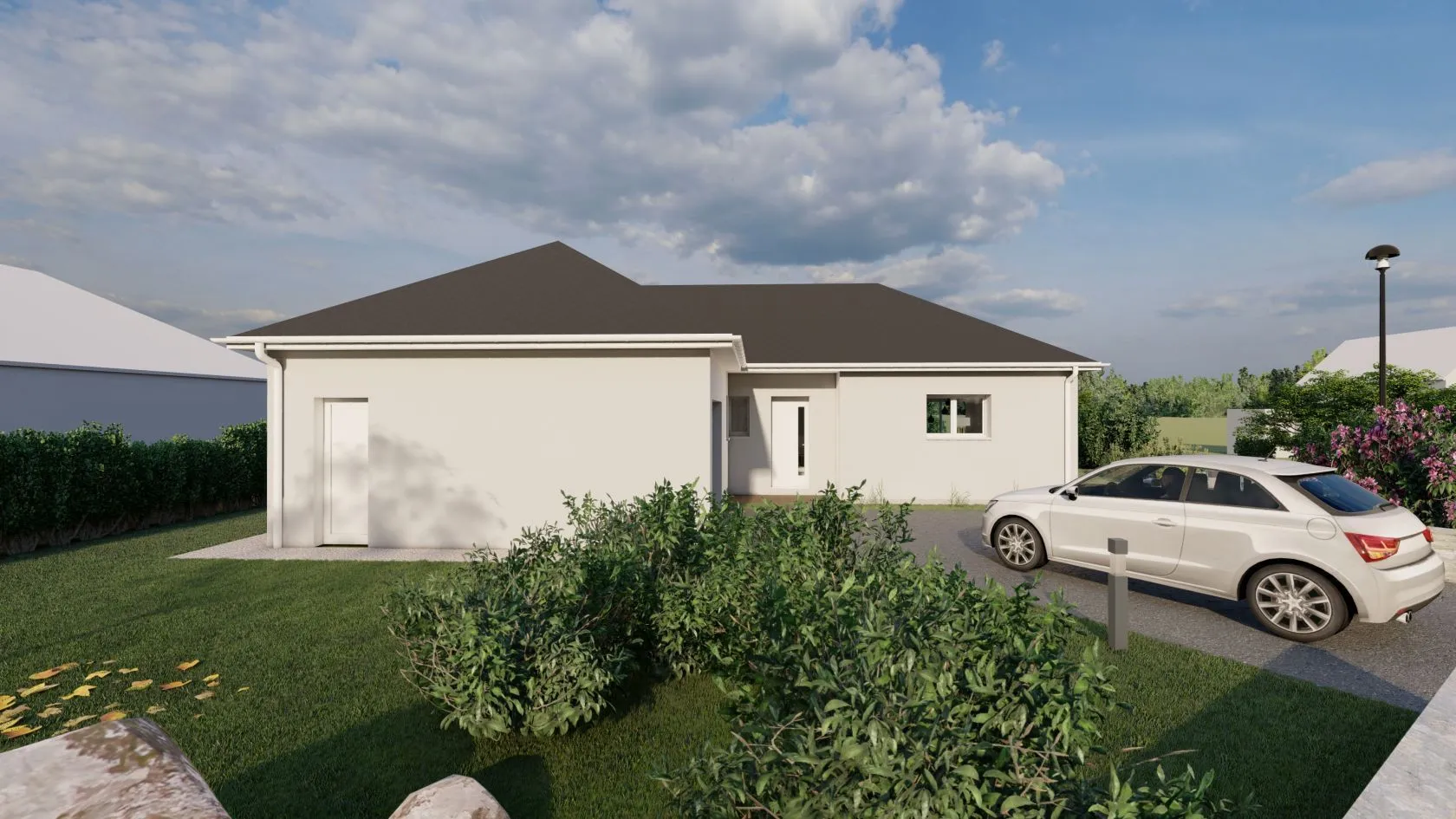 Maison neuve 96 m² à Rieupeyroux (12240)