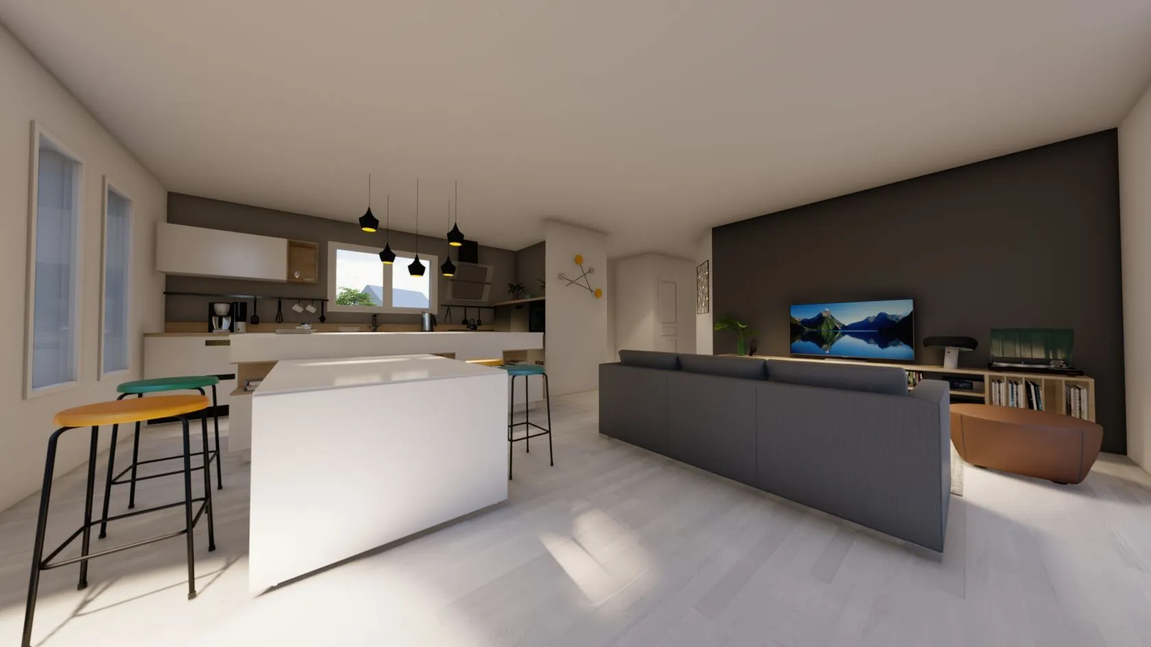 Maison neuve 96 m² à Rieupeyroux (12240)