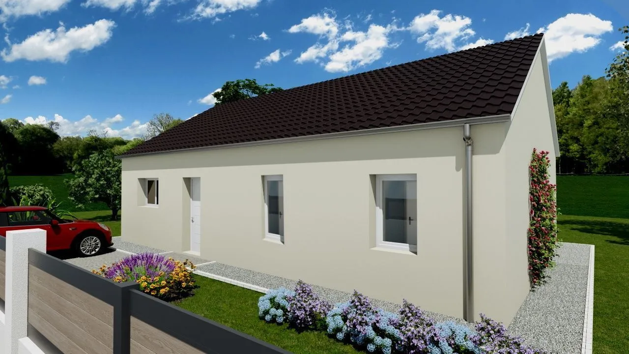 Maison neuve 86 m² à Baraqueville (12160)