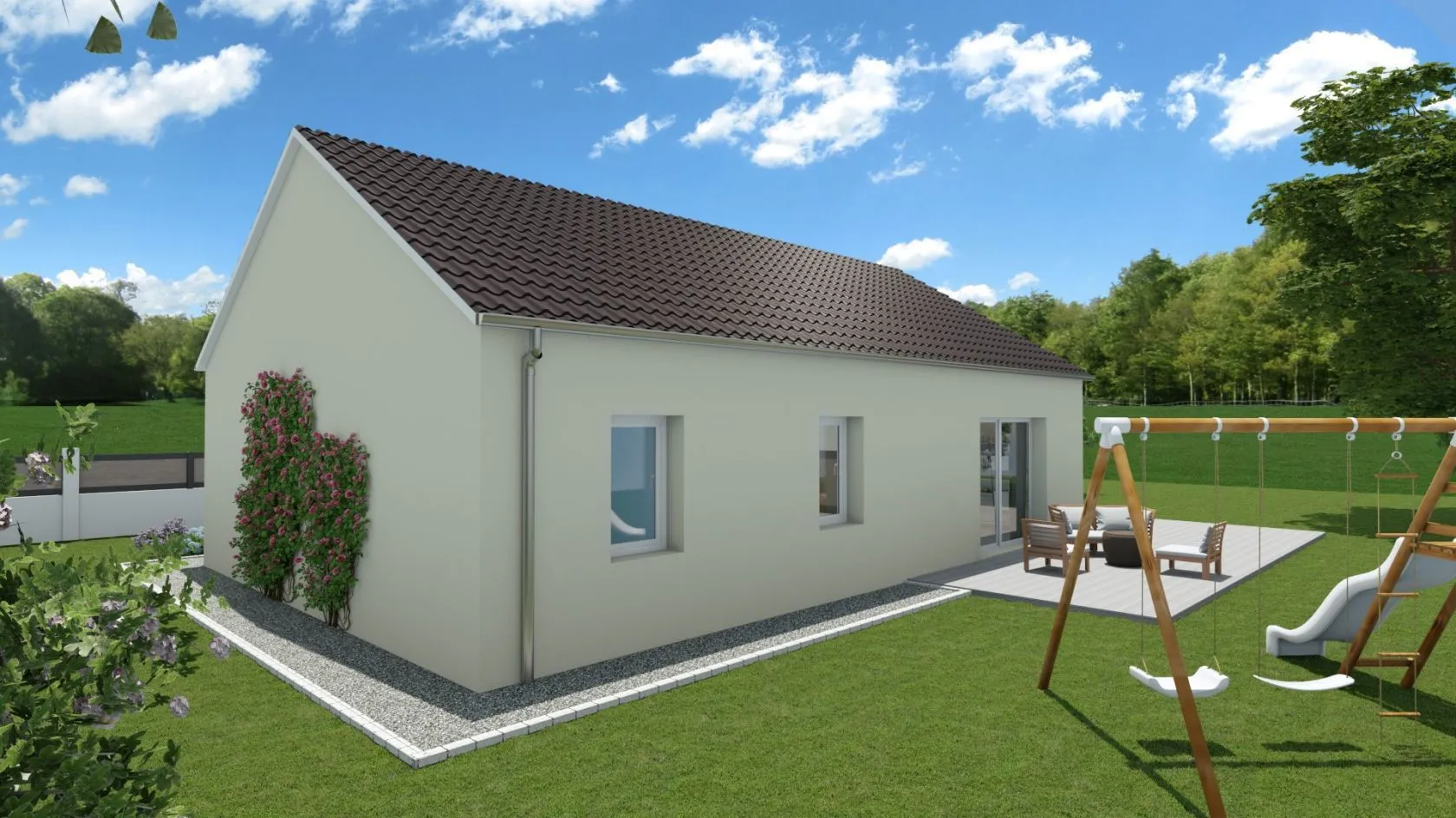 Maison neuve 86 m² à Baraqueville (12160)