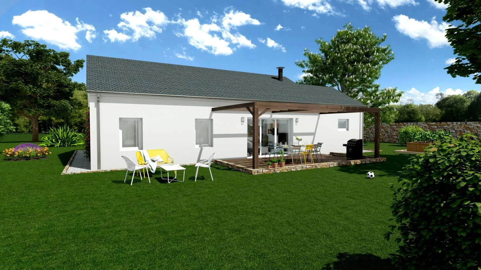 Maison neuve 92 m² à Martiel (12200)
