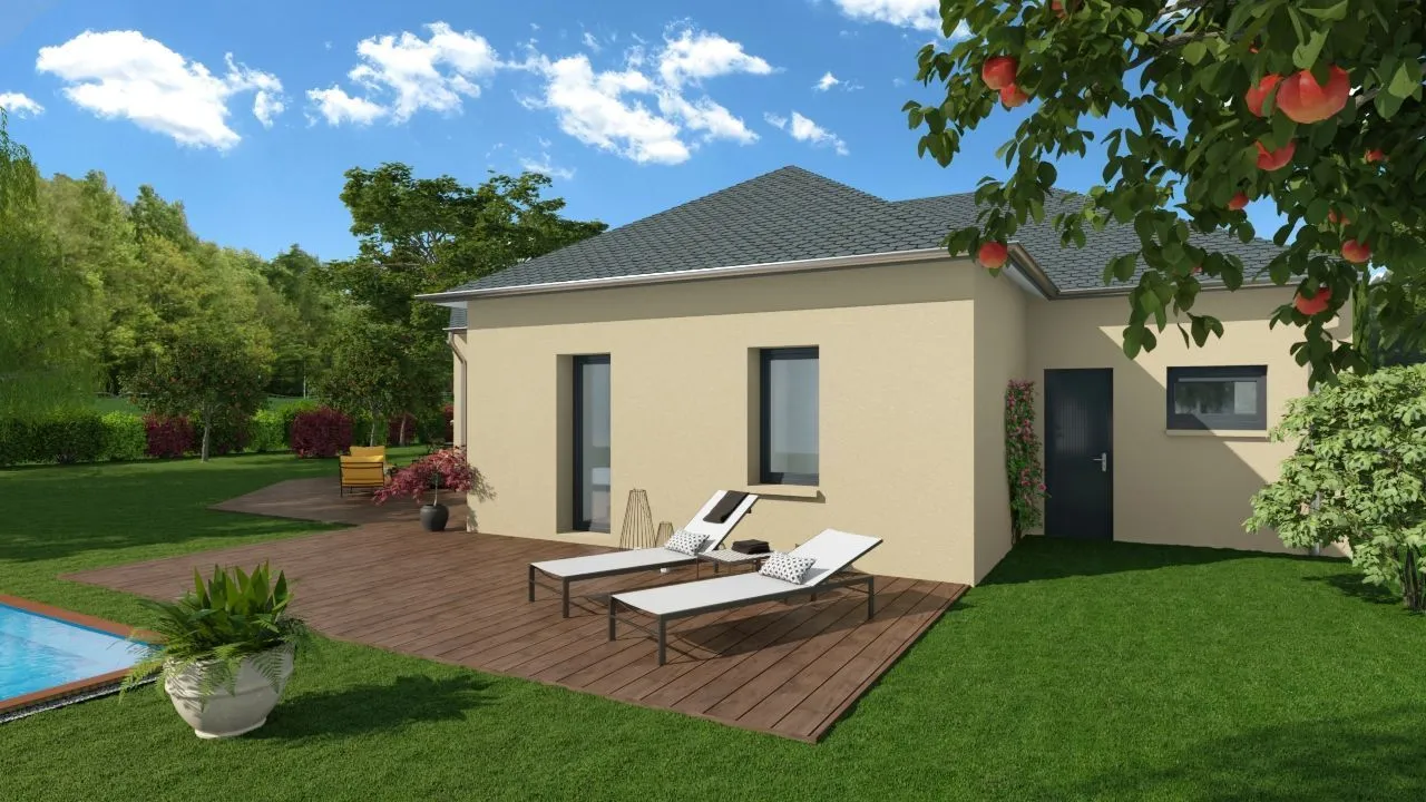 Maison neuve 114 m² à Moyrazès (12160)