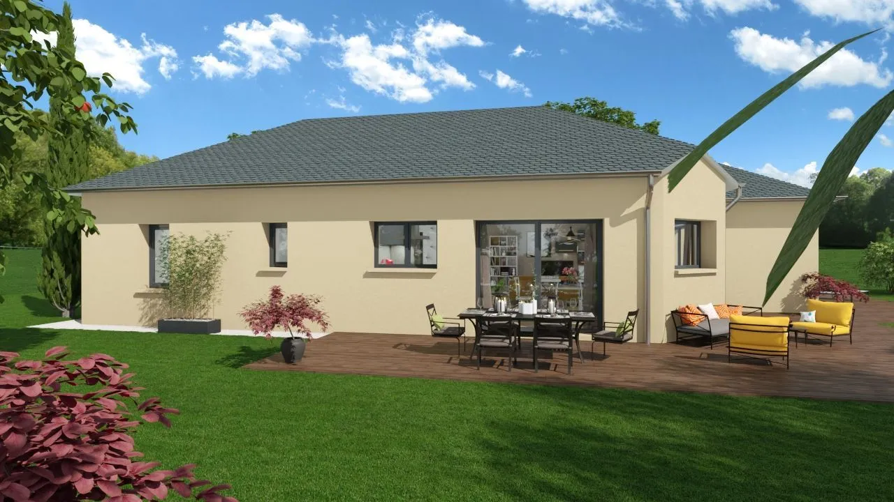 Maison neuve 114 m² à Moyrazès (12160)