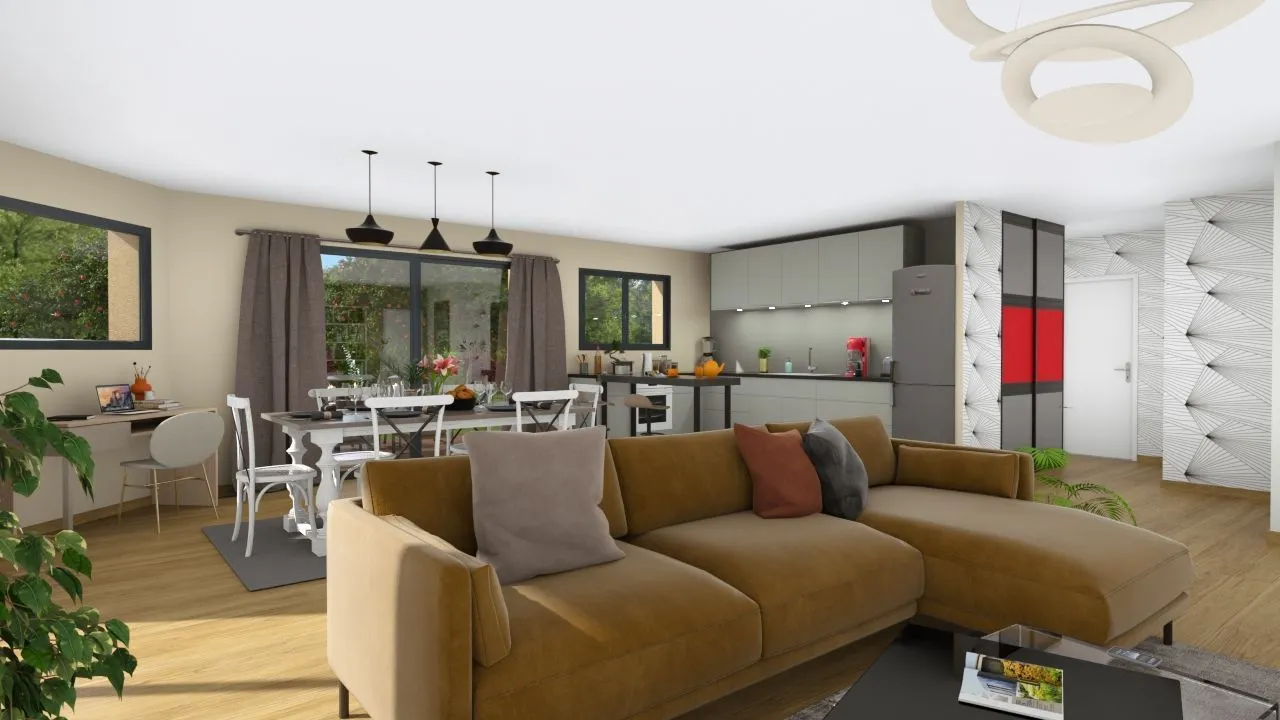 Maison neuve 114 m² à Moyrazès (12160)