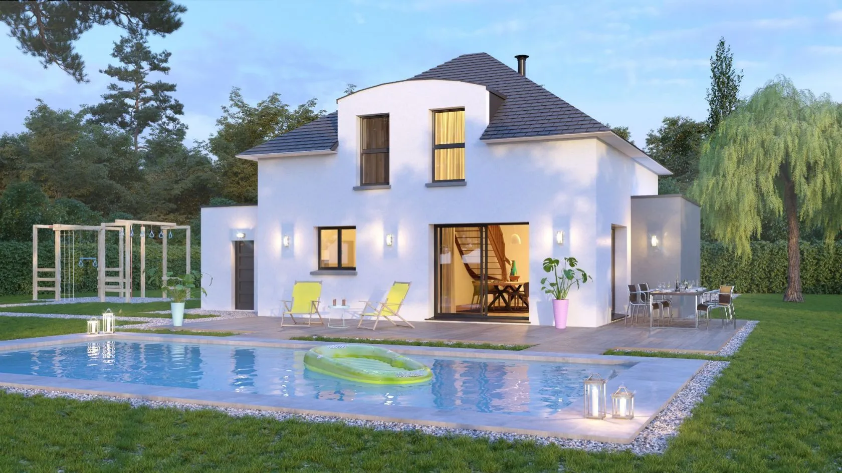 Maison neuve 122 m² à Lanester (56600)