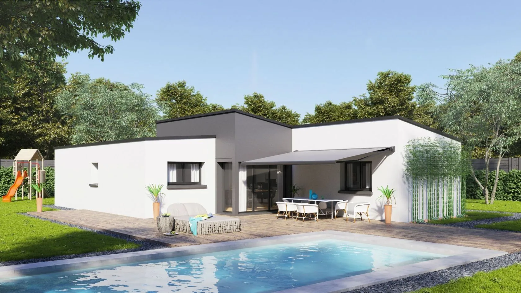 Maison neuve 85 m² à Trédion (56250)