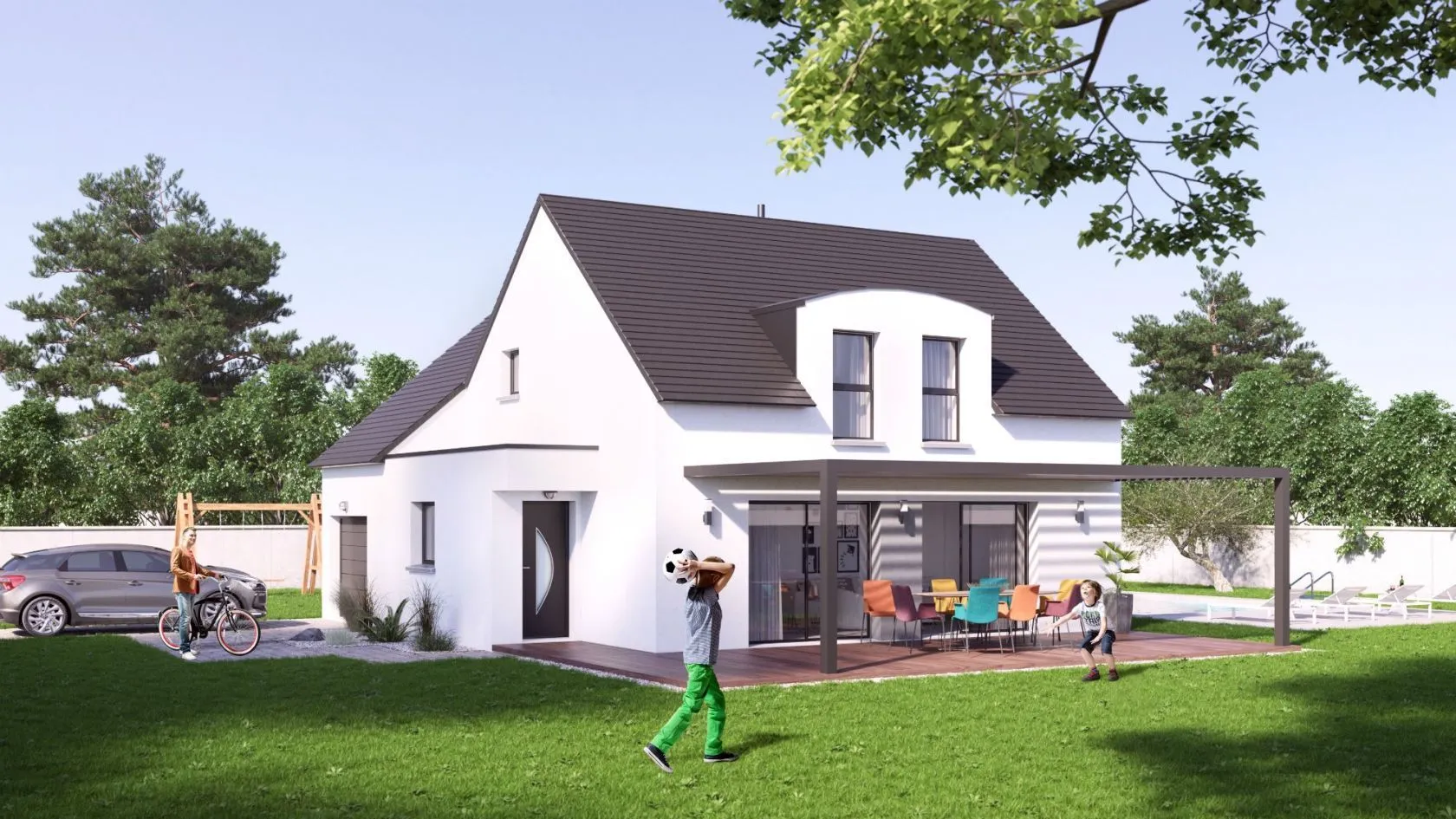 Maison neuve 122 m² à Guer (56380)