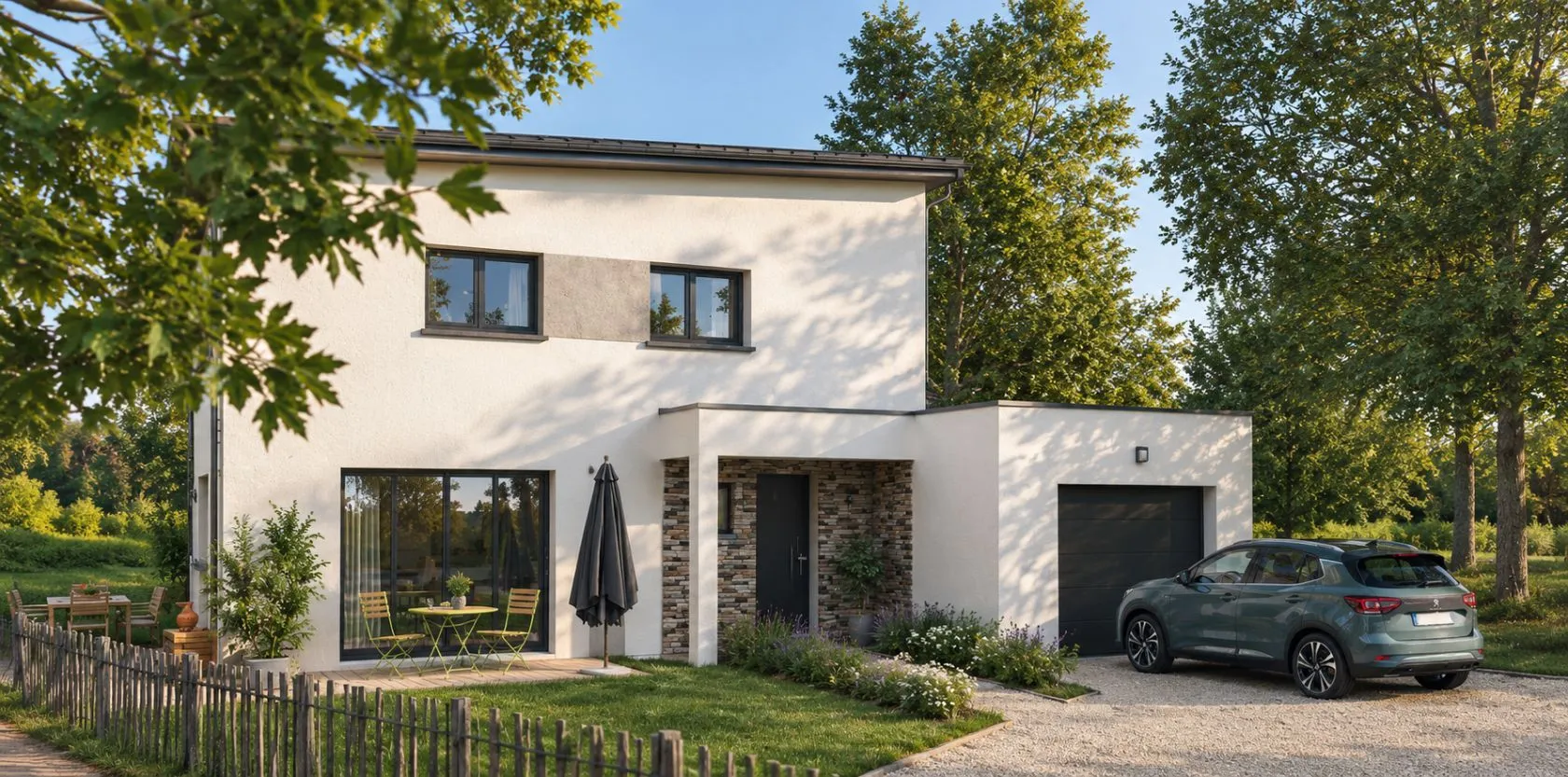 Modèle étage 111m — modèle de maison