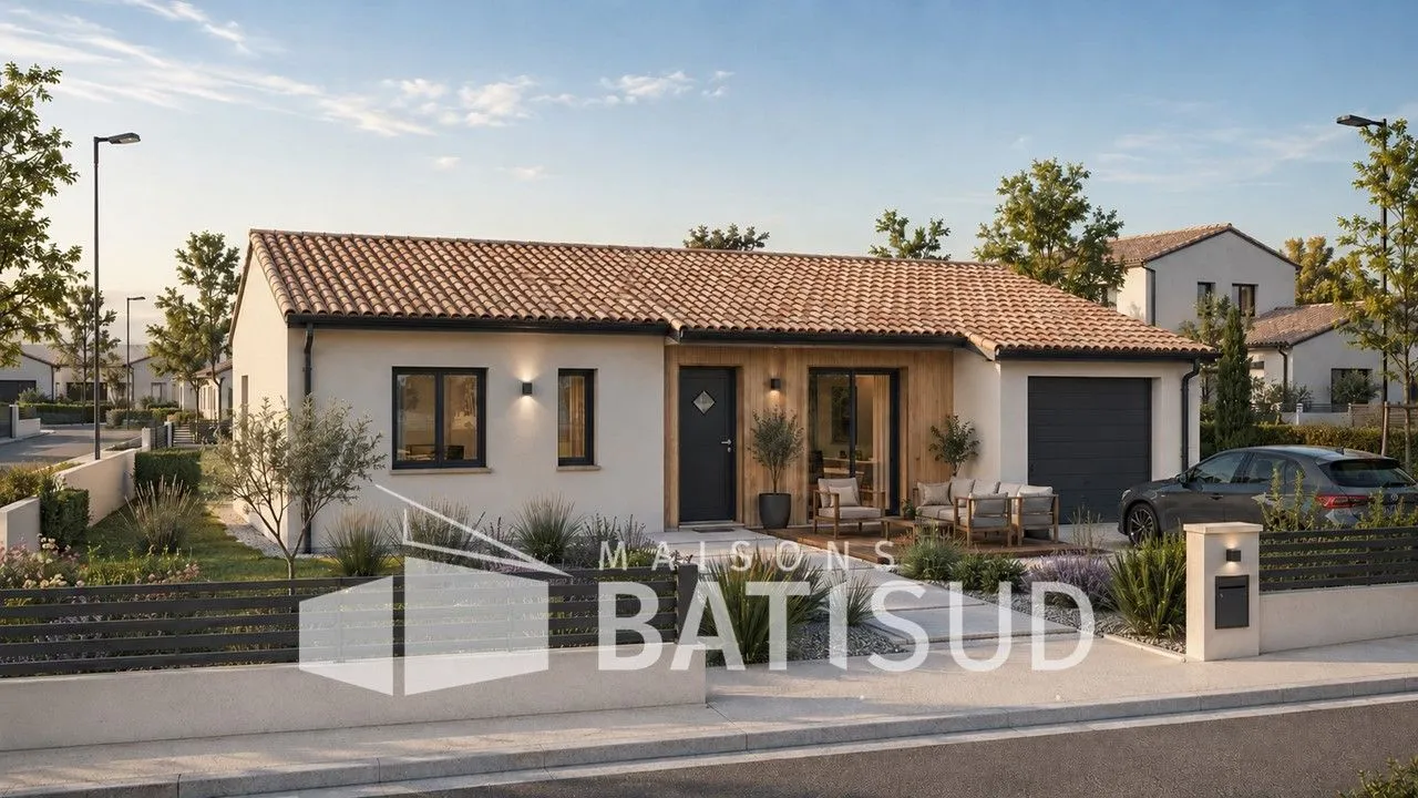 Maison neuve 90 m² à Martignas-sur-Jalle (33127)