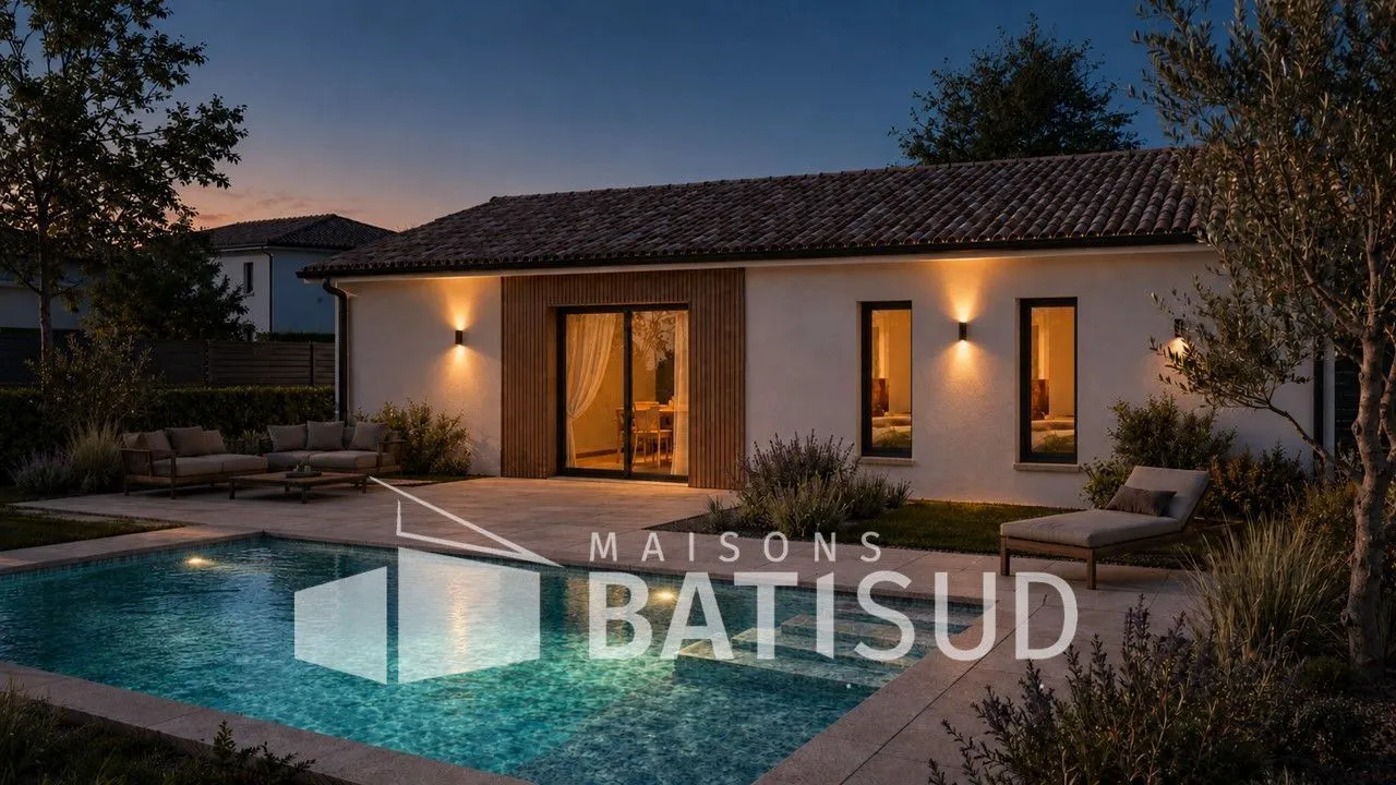 Maison neuve 90 m² à Martignas-sur-Jalle (33127)