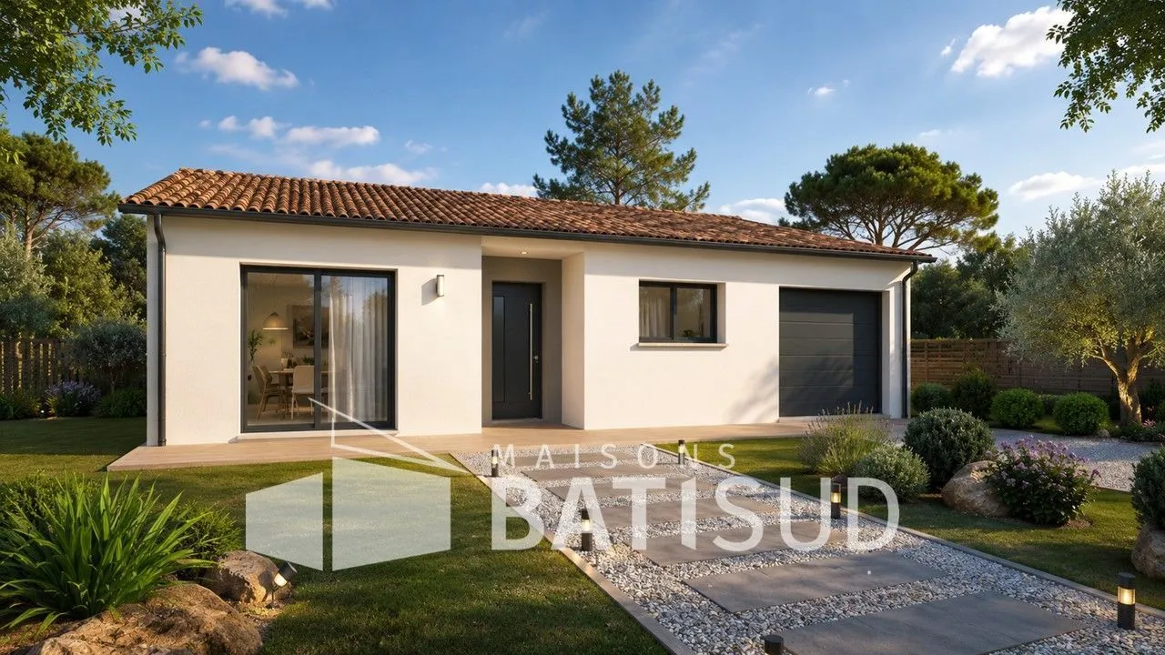 Maison neuve 94 m² à Brach (33480)