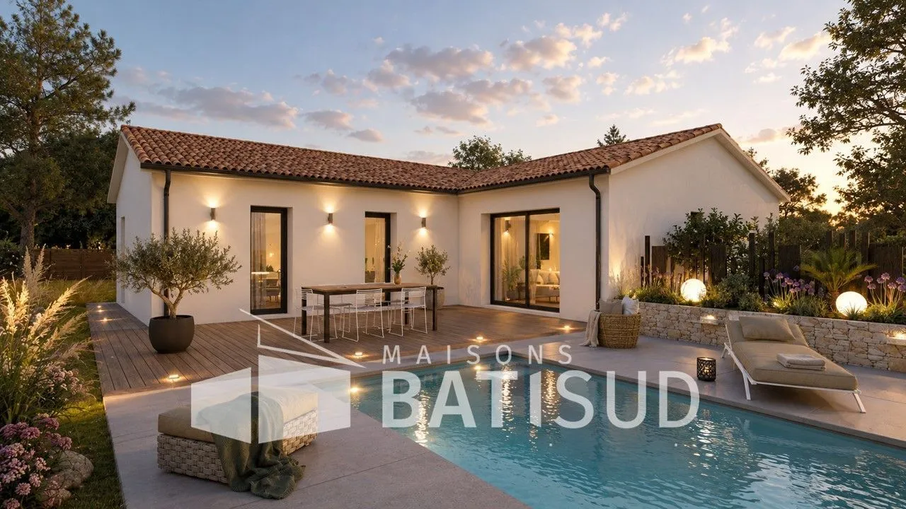 Maison neuve 94 m² à Brach (33480)