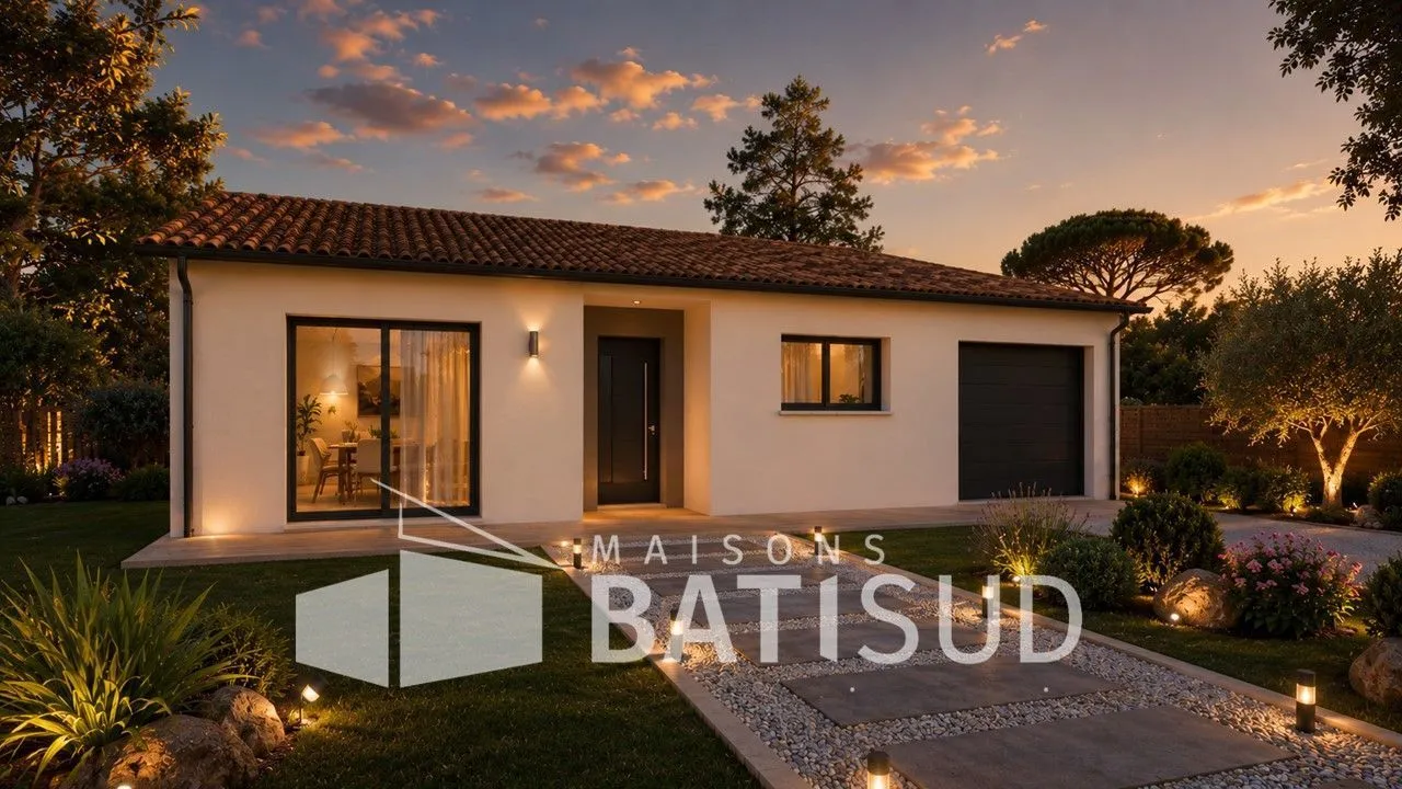 Maison neuve 94 m² à Brach (33480)