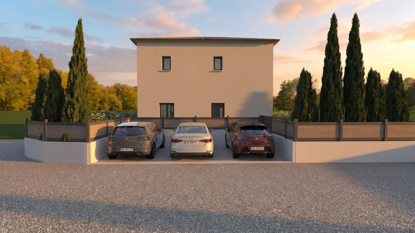 Villa Lotissement la Fare les Olvieirs Lot3 — modèle de maison