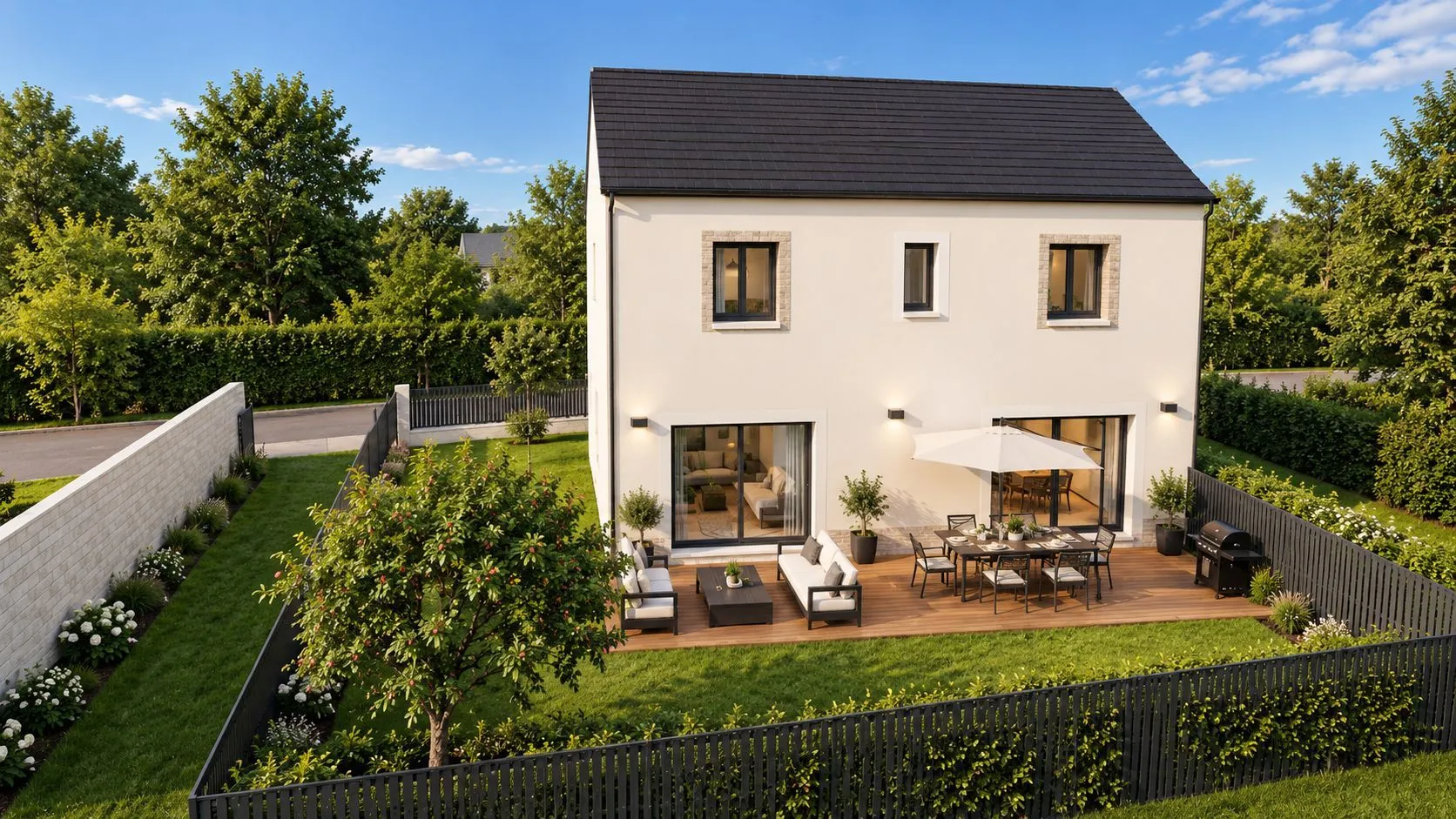 Maison neuve 100 m² à Maurecourt (78780)
