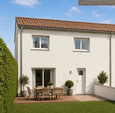 Etage - 82m² - garage — modèle de maison