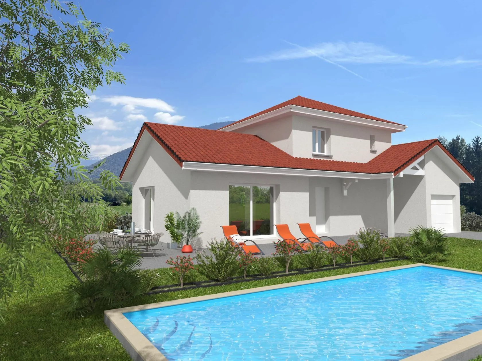 Maison neuve 111 m² à Goncelin (38570)