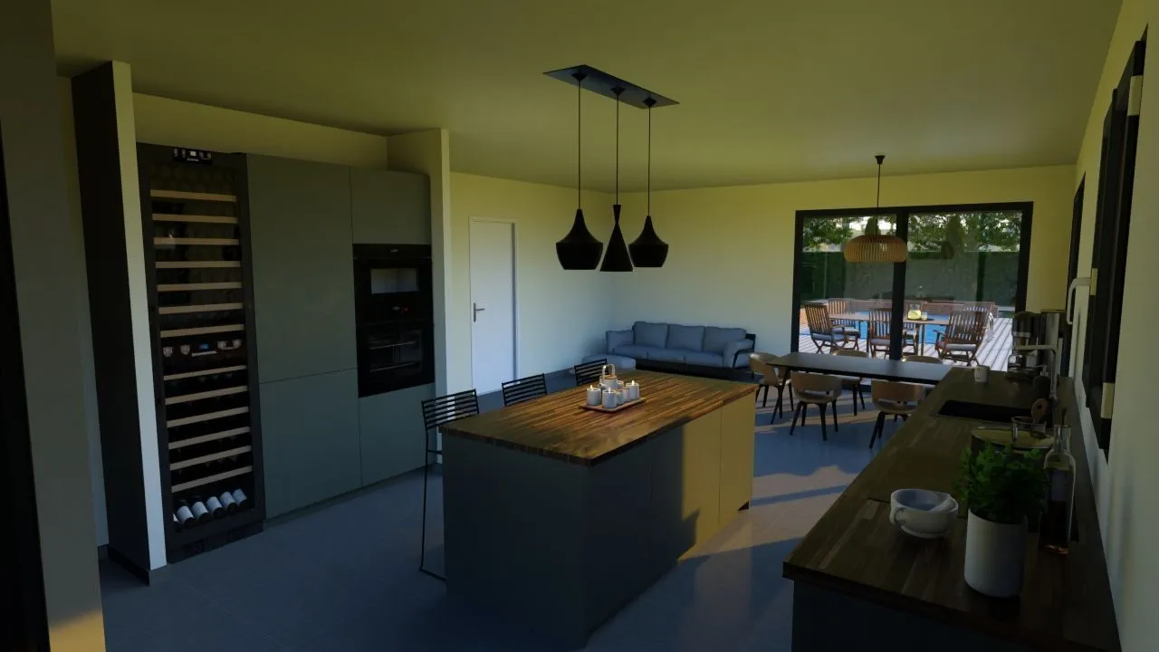 Maison neuve 81 m² à Chassagne (69480)