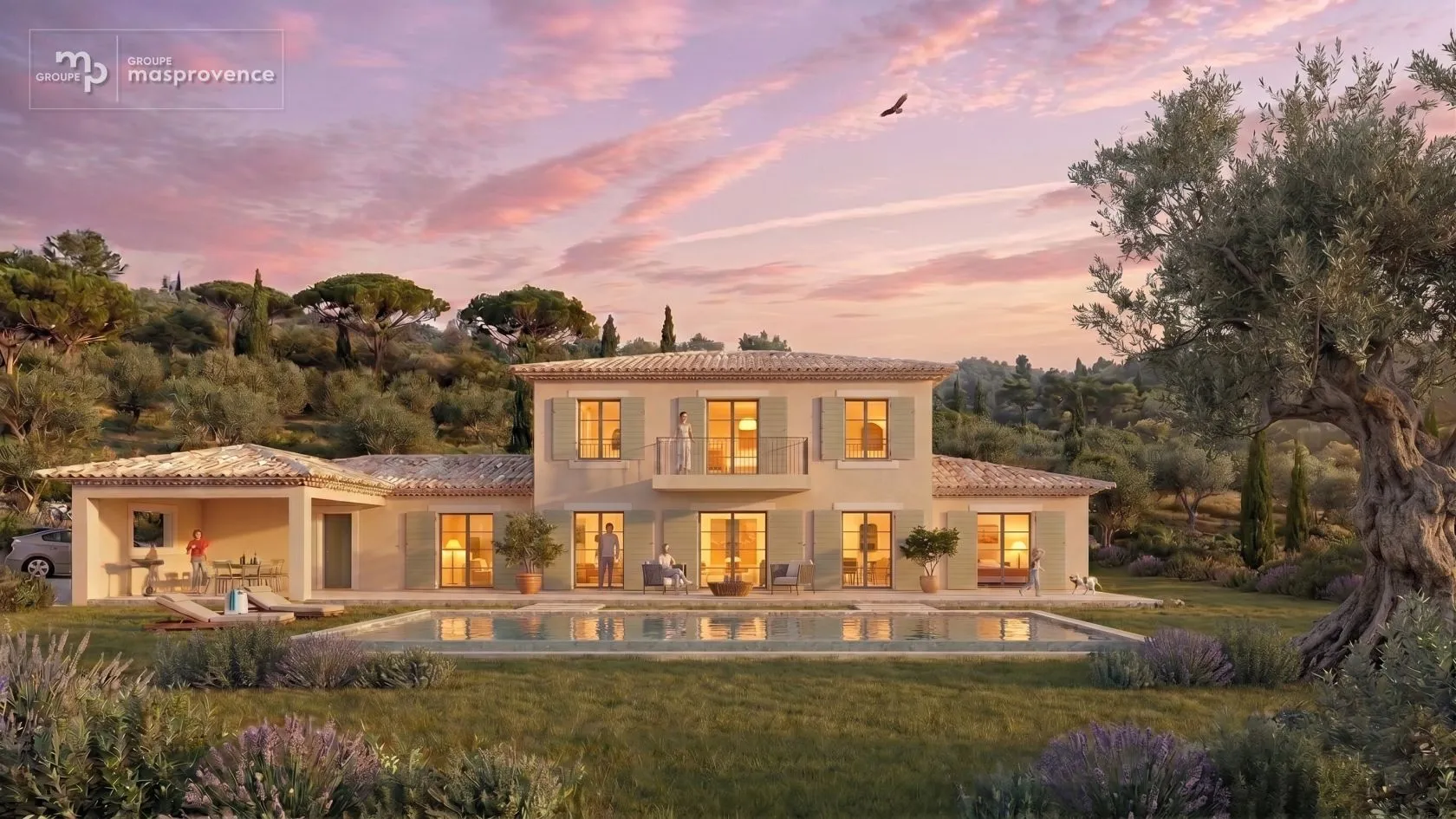 Bastide Provencale — modèle de maison