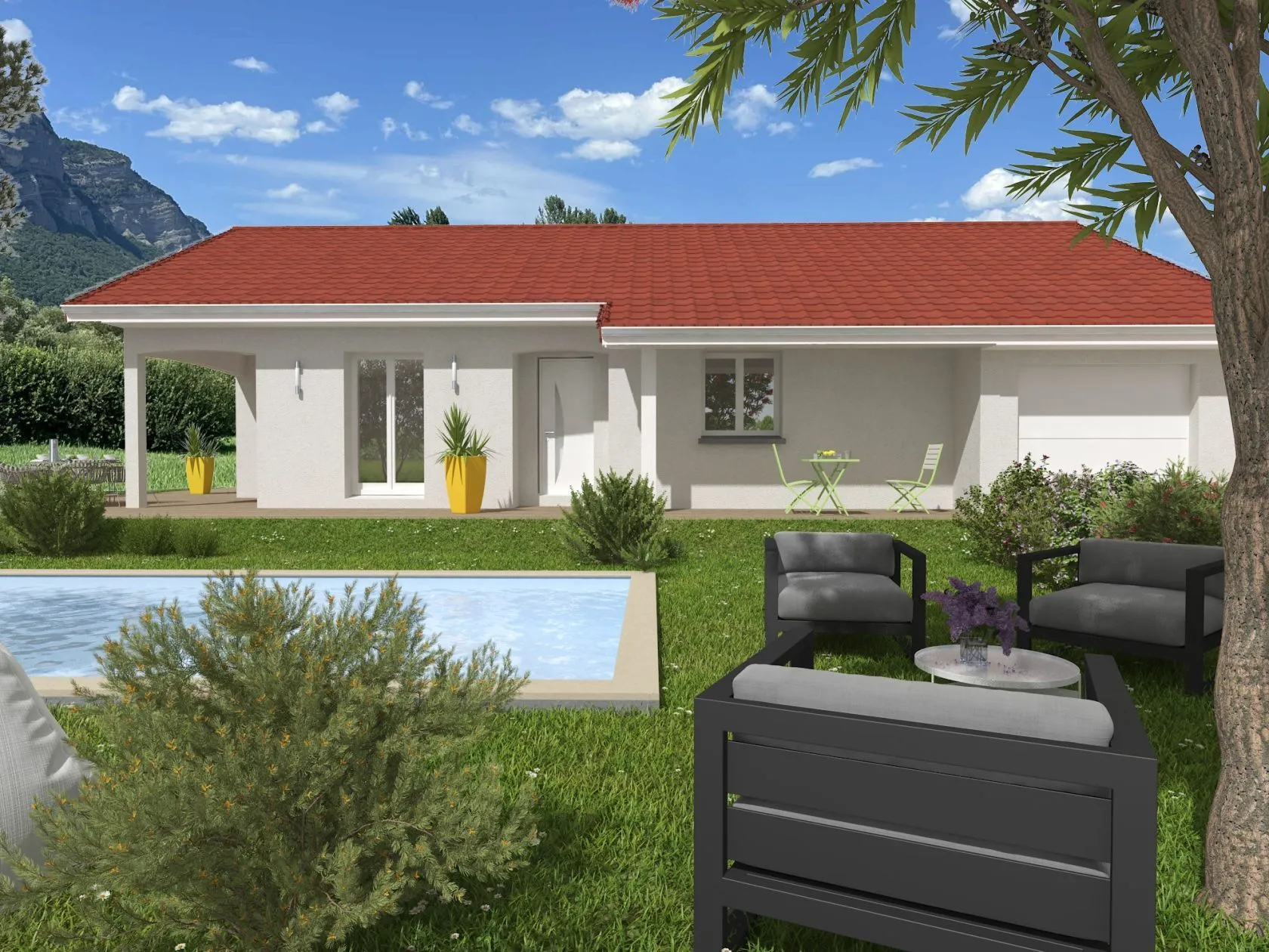 Maison neuve 97 m² à La Mure (38350)