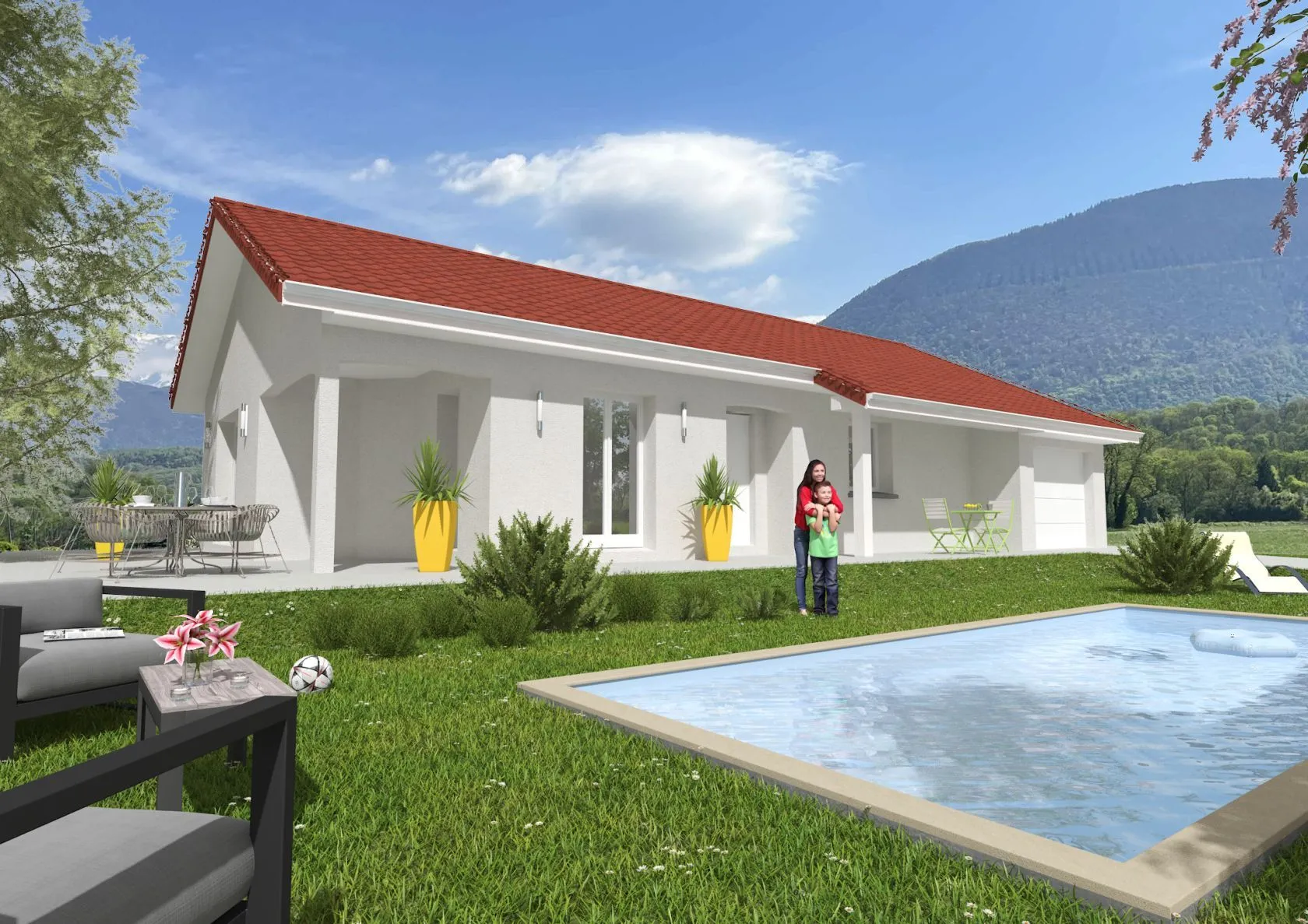 Maison neuve 97 m² à La Mure (38350)