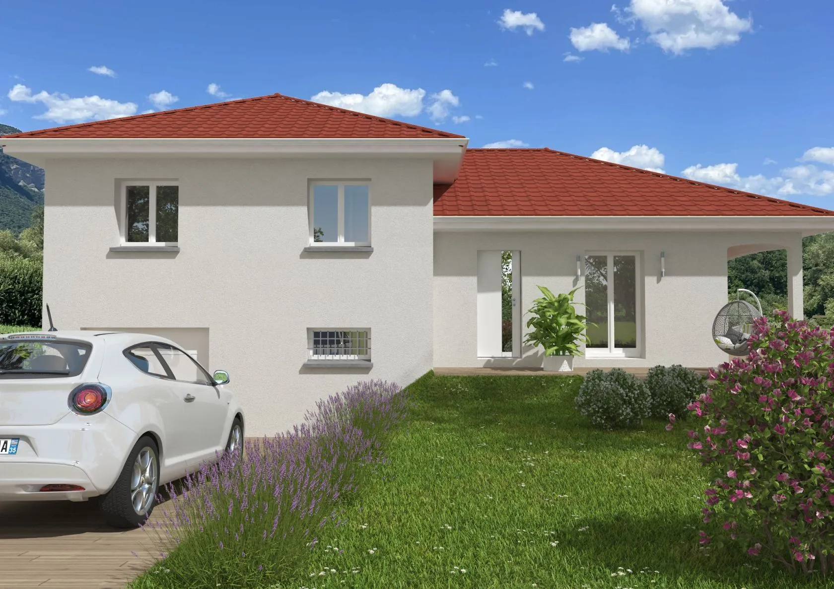 Maison neuve 102 m² à Saint-Jean-de-Moirans (38430)