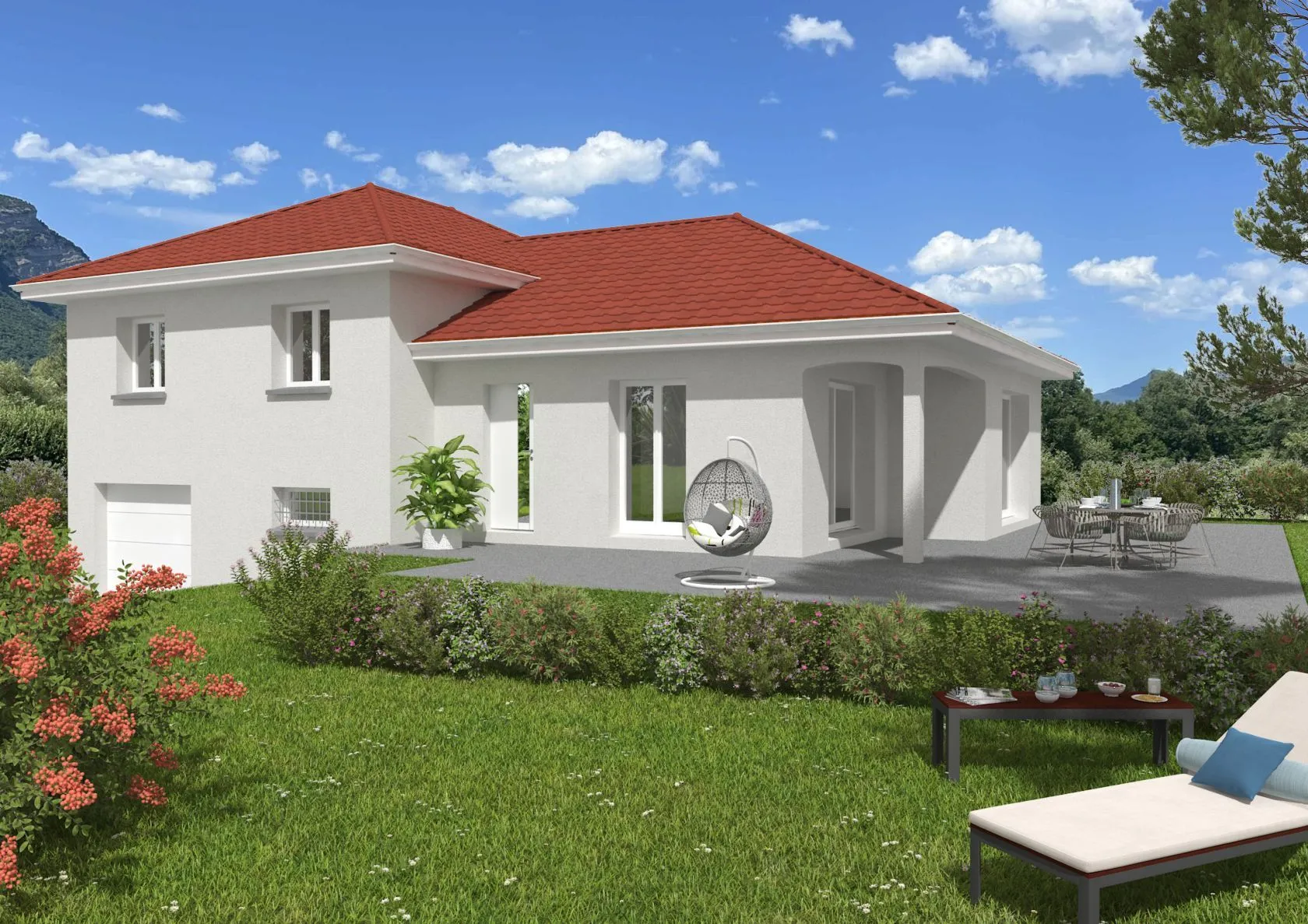 Maison neuve 102 m² à Saint-Jean-de-Moirans (38430)