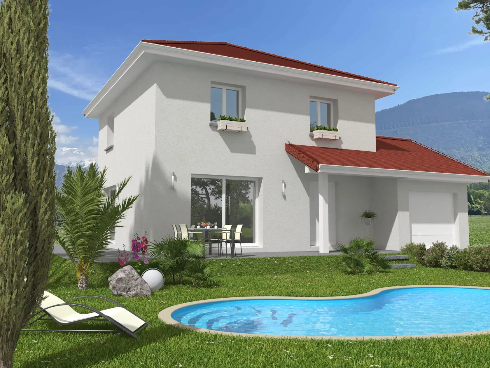 Maison neuve 102 m² à Voiron (38500)