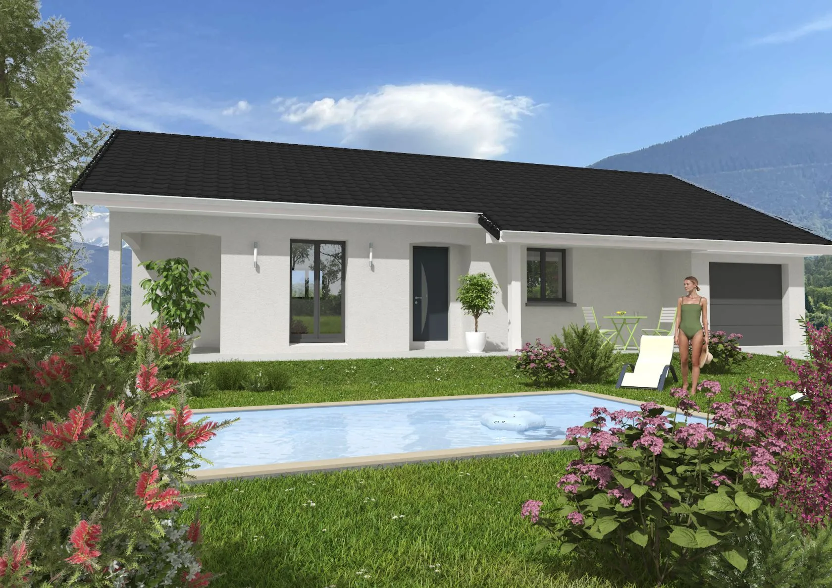Maison neuve 97 m² à Voiron (38500)