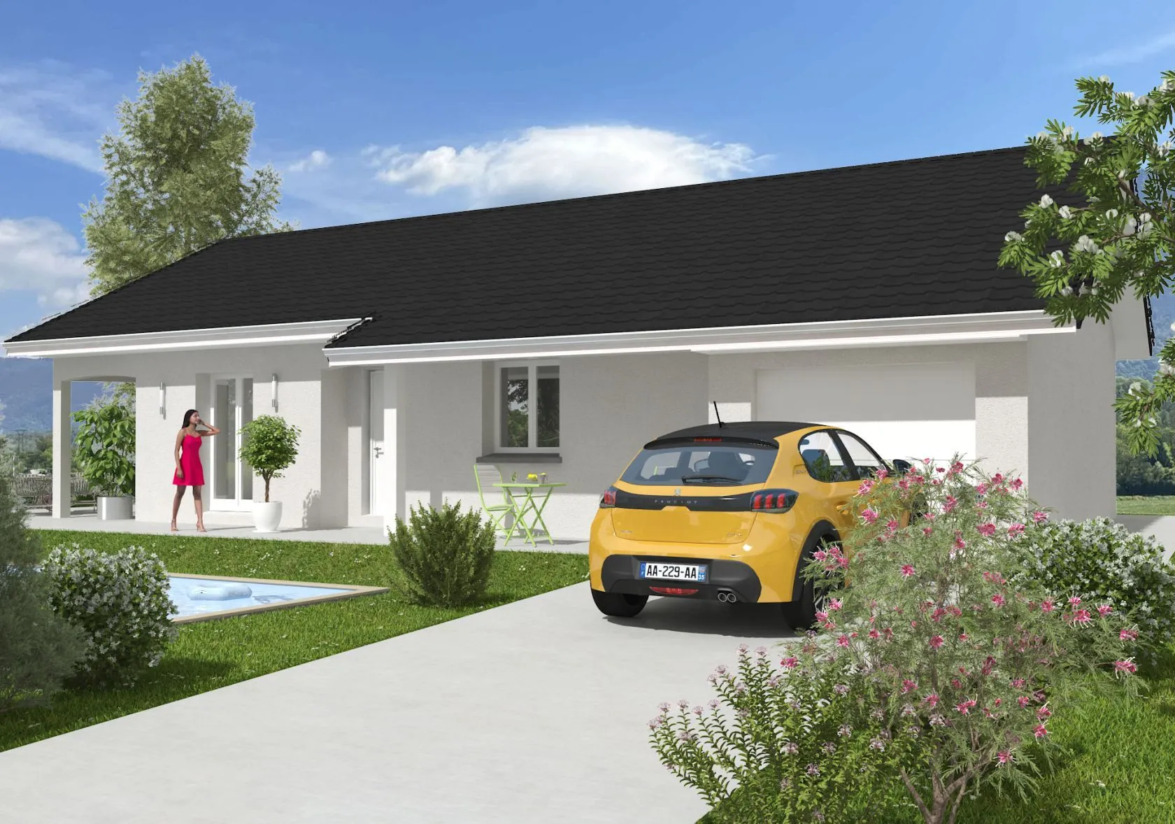 Maison neuve 97 m² à Voiron (38500)