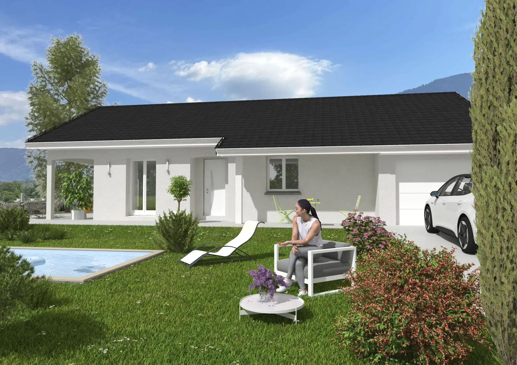Maison neuve 97 m² à Voiron (38500)