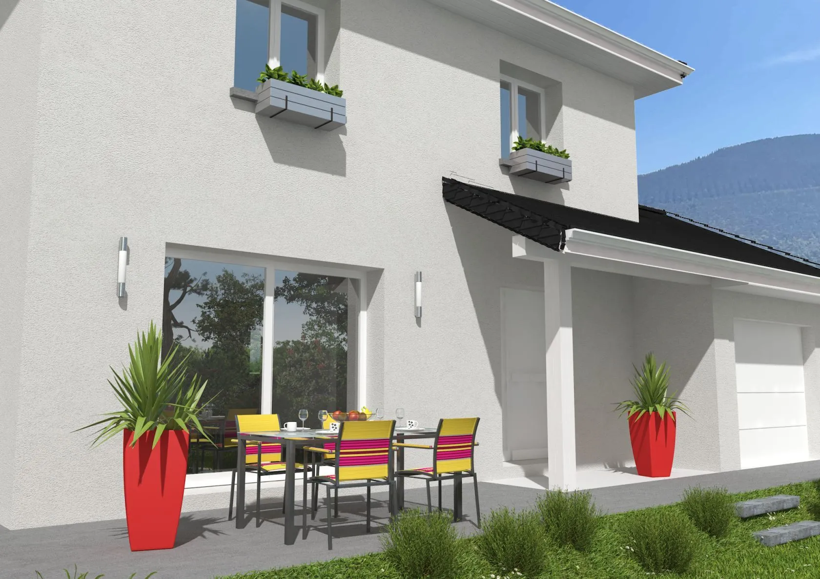 Maison neuve 102 m² à Vaulnaveys-le-Bas (38410)