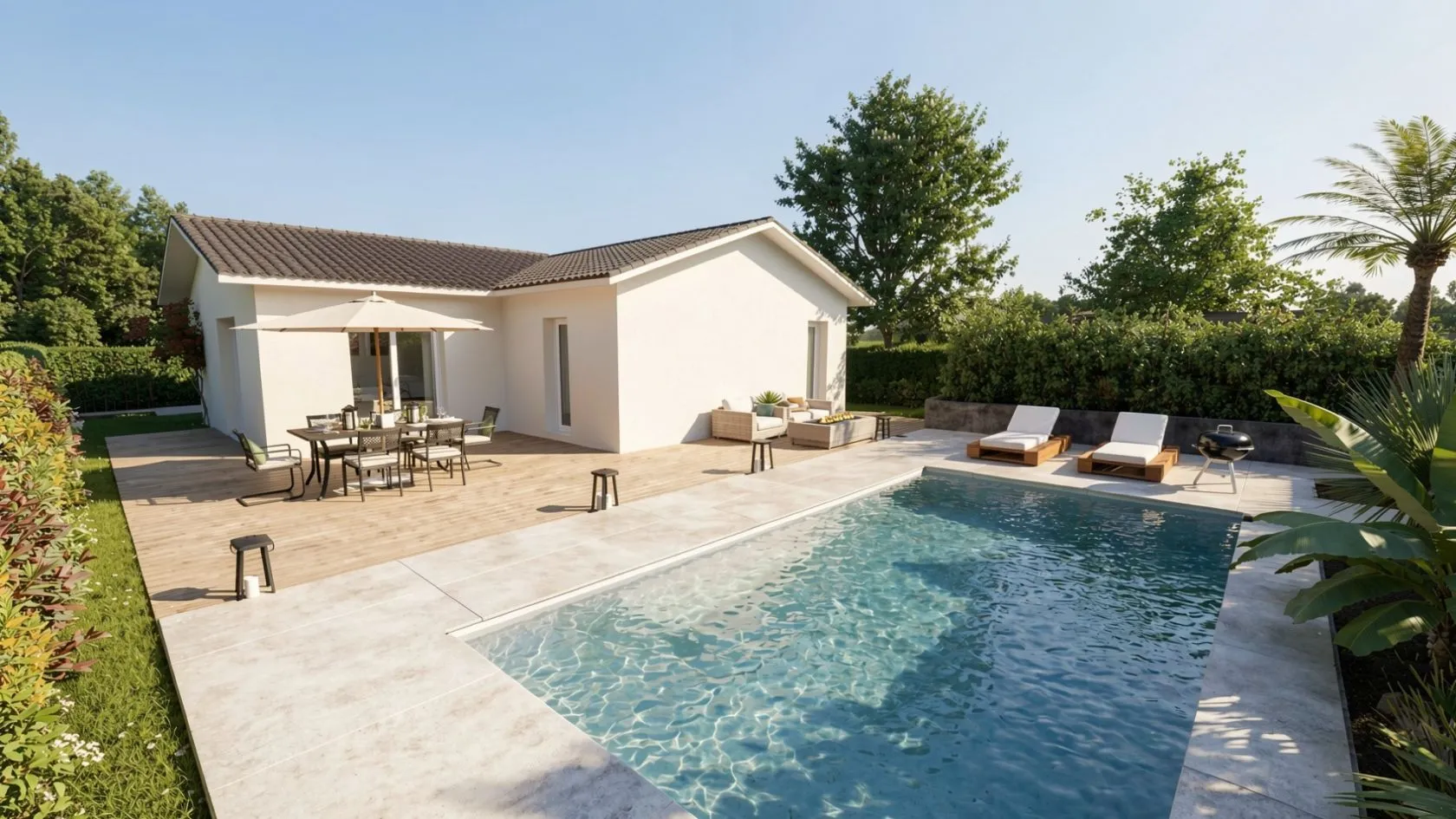 L 90 m² (Tollié) — modèle de maison