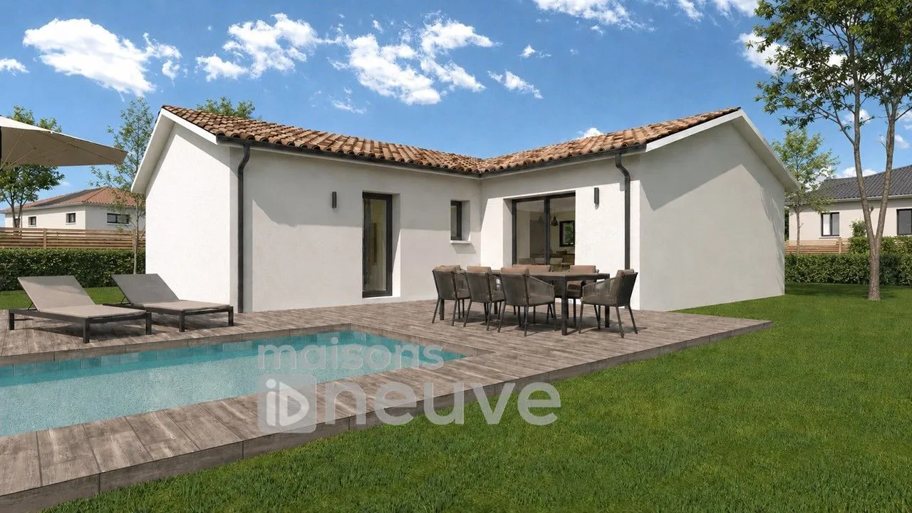 Maison neuve 95 m² à Brach (33480)