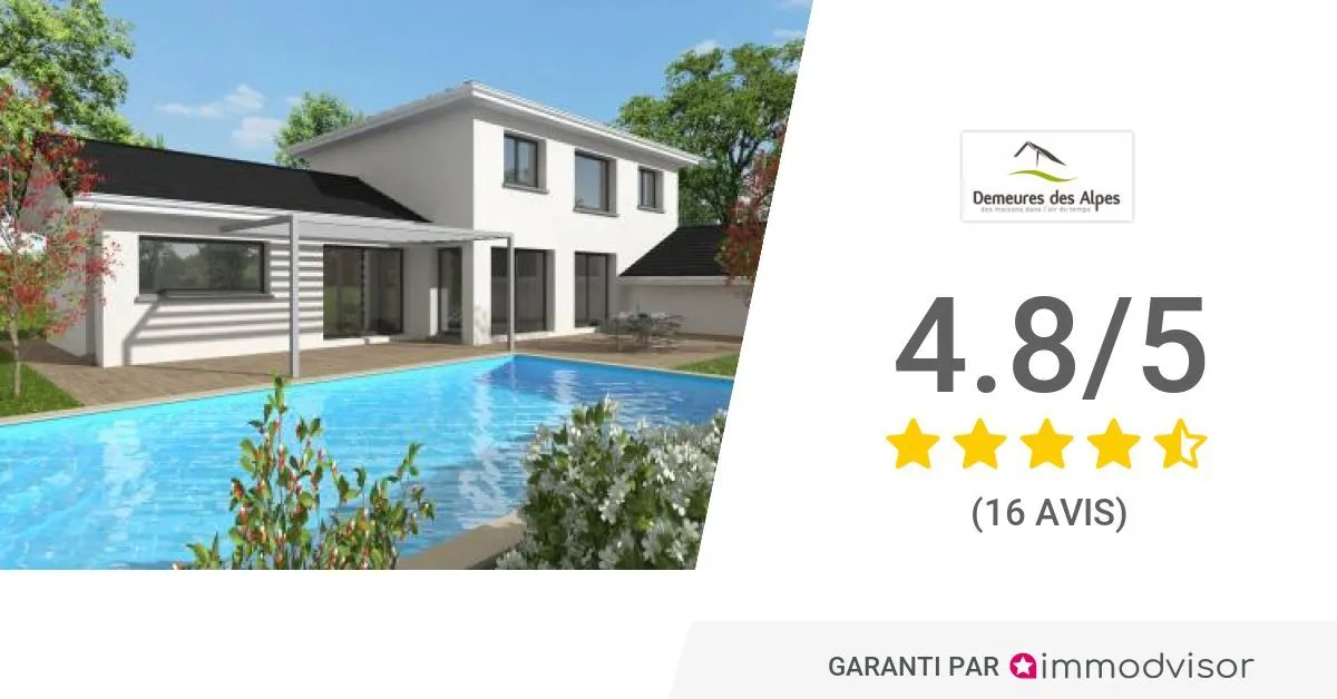 Maison neuve 122 m² à Brié-et-Angonnes (38320)