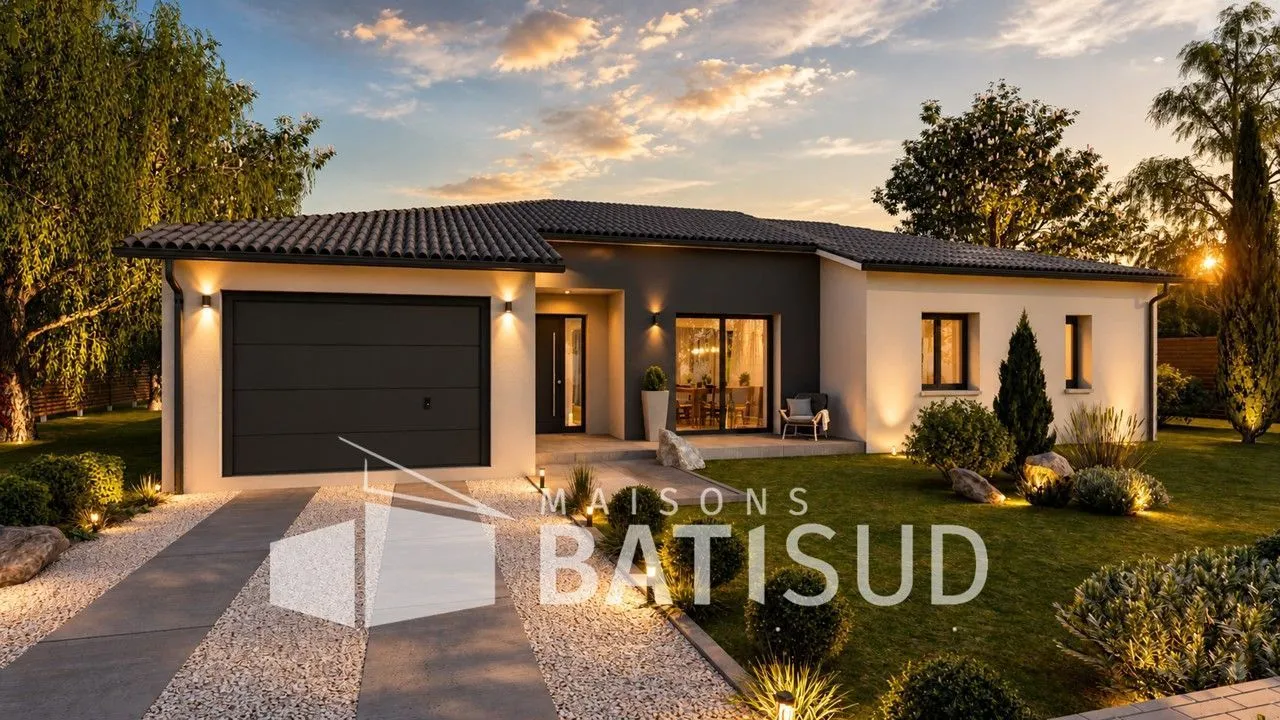 Maison neuve 136 m² à Brach (33480)