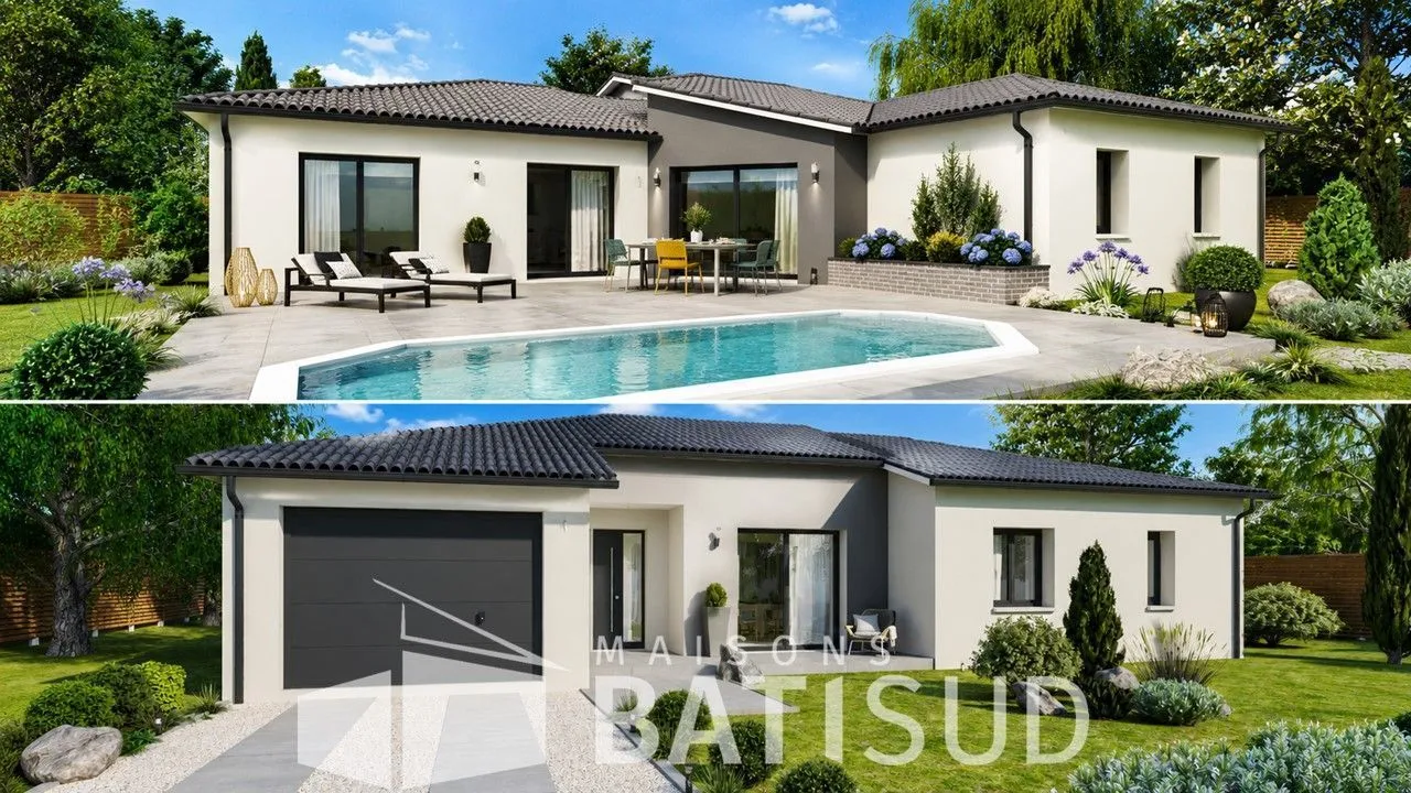 Maison neuve 136 m² à Brach (33480)