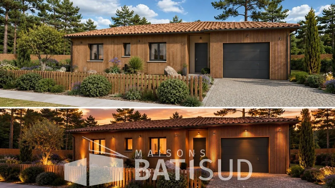 Maison neuve 100 m² à Brach (33480)