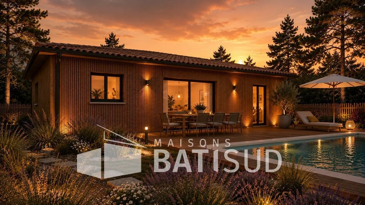Maison neuve 100 m² à Brach (33480)