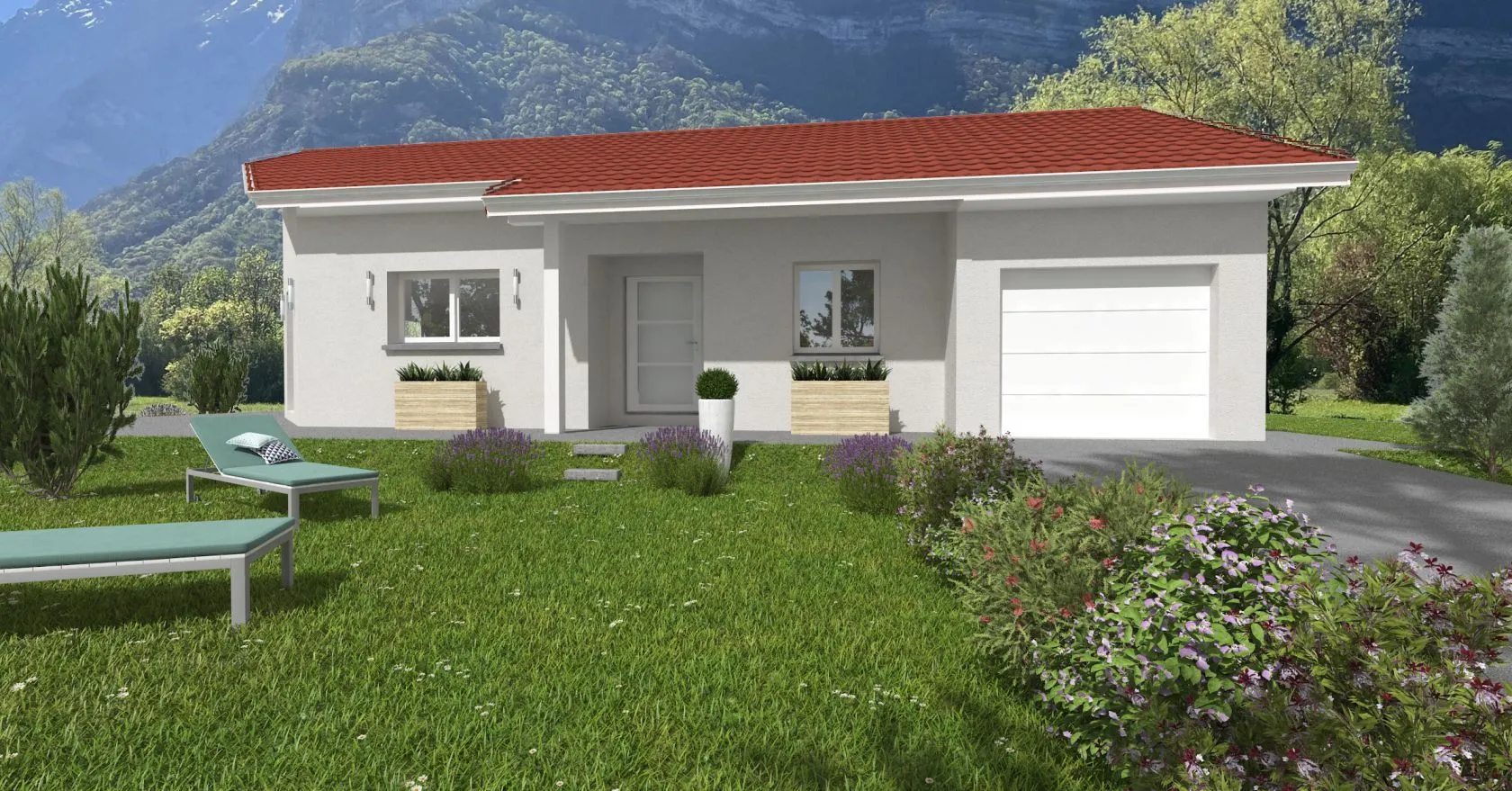 Maison neuve 98 m² au Gua (38450)