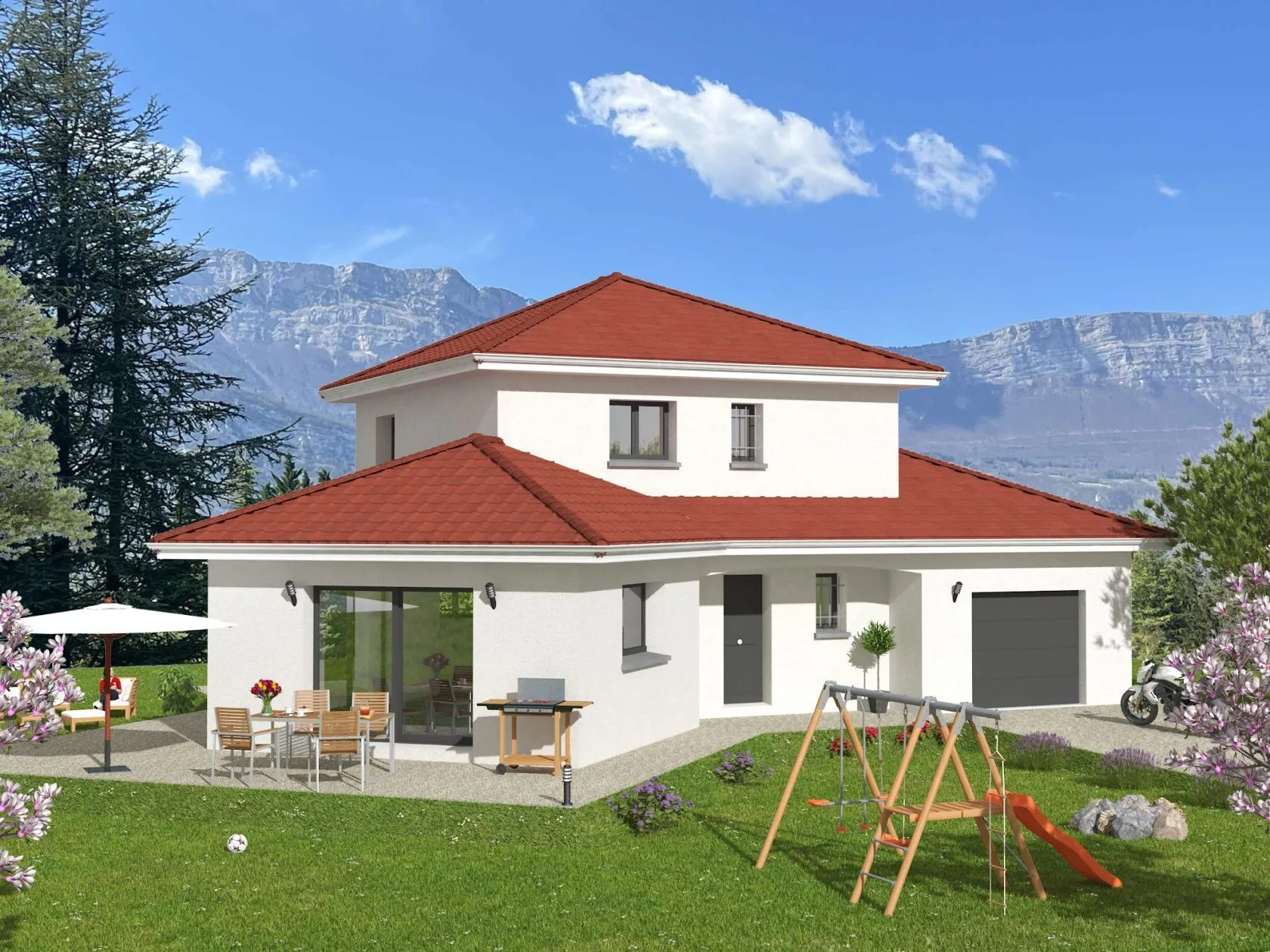 Maison neuve 120 m² à Corenc (38700)