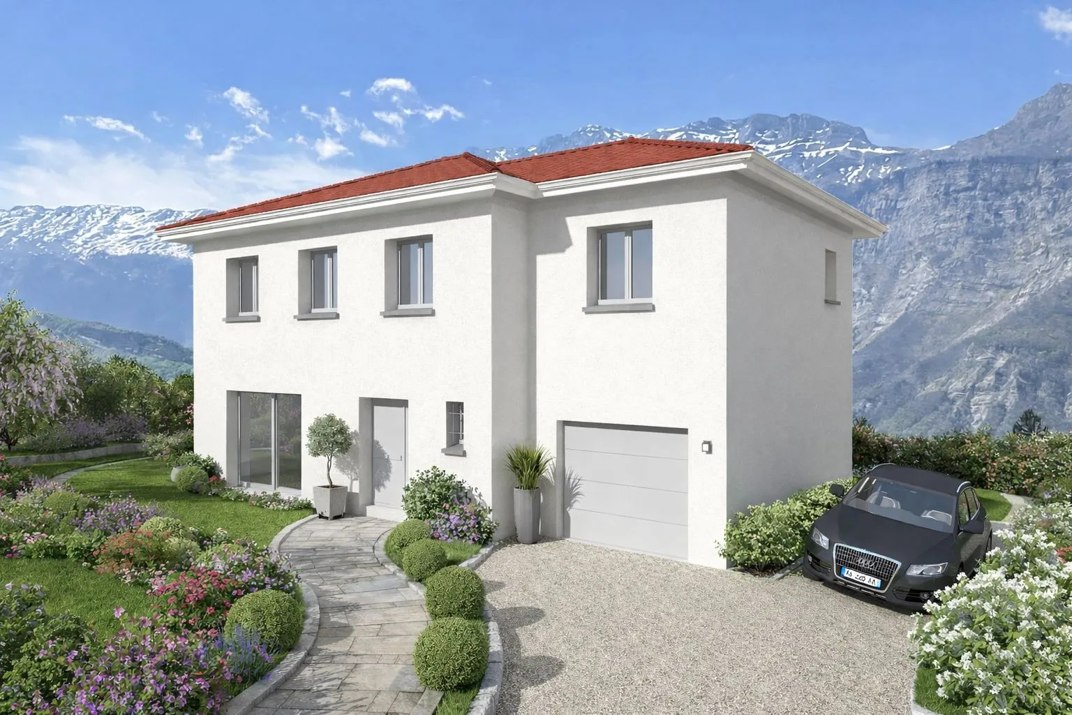 Maison neuve 128 m² à Montbonnot-Saint-Martin (38330)
