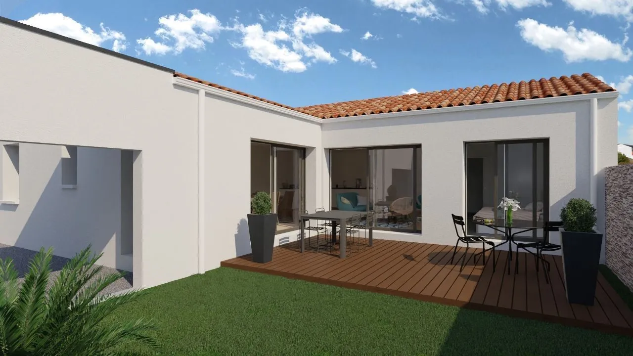 Maison neuve 104 m² à Sables-d'Olonne (85100)