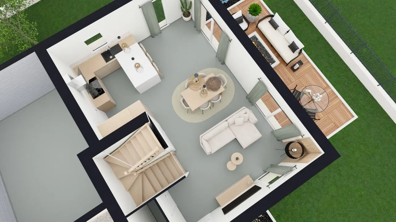 Maison neuve 85 m² à Crémieu (38460)