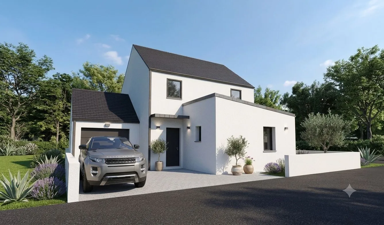 Terrain à bâtir 335 m² à Plougoumelen (56400)