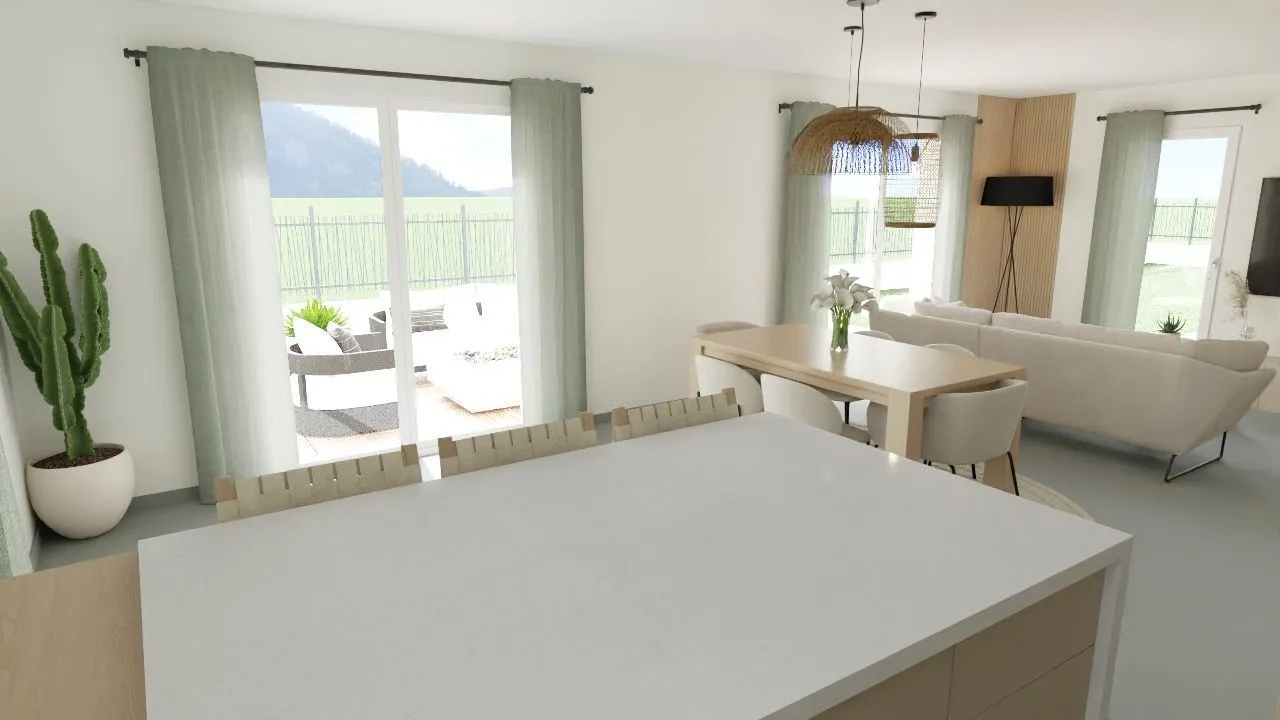 Maison neuve 85 m² à Crémieu (38460)