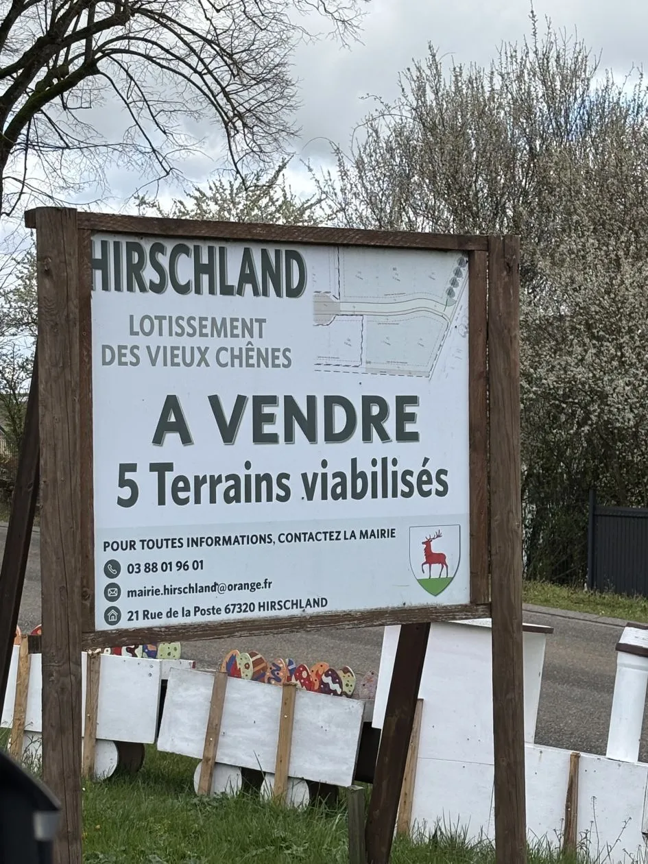 Terrain à bâtir 99 m² à Hirschland (67320)