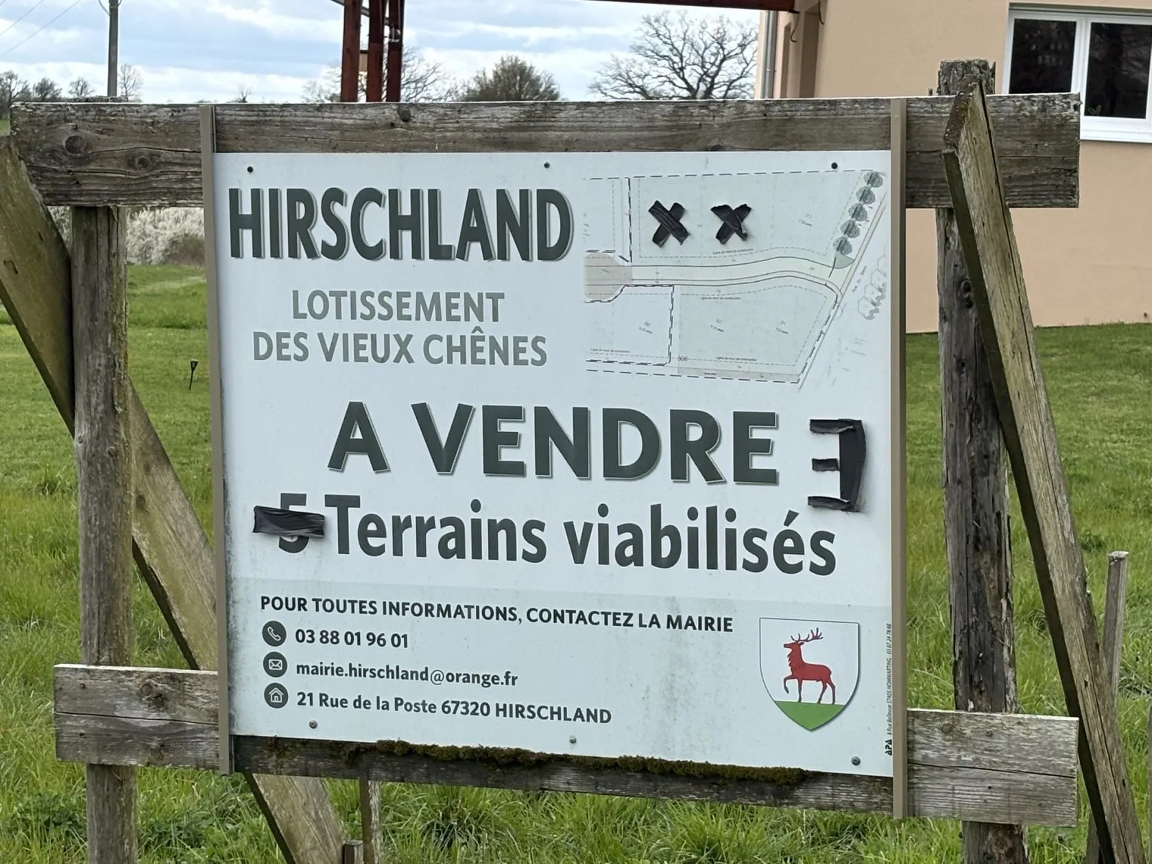 Terrain à bâtir 99 m² à Hirschland (67320)